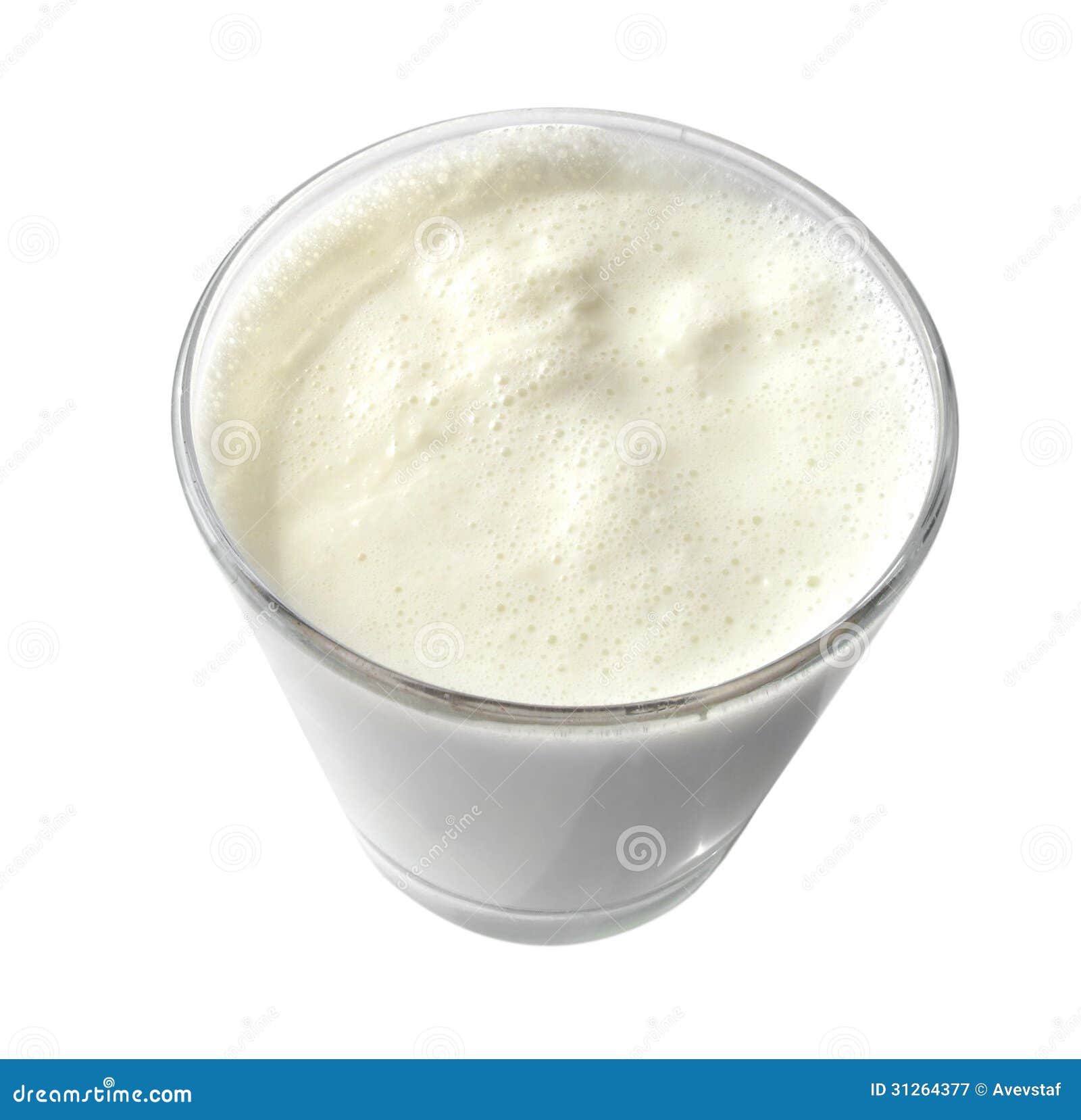 Boiled Milk With Skin Stock Image Image Of Bubble Cream 31264377