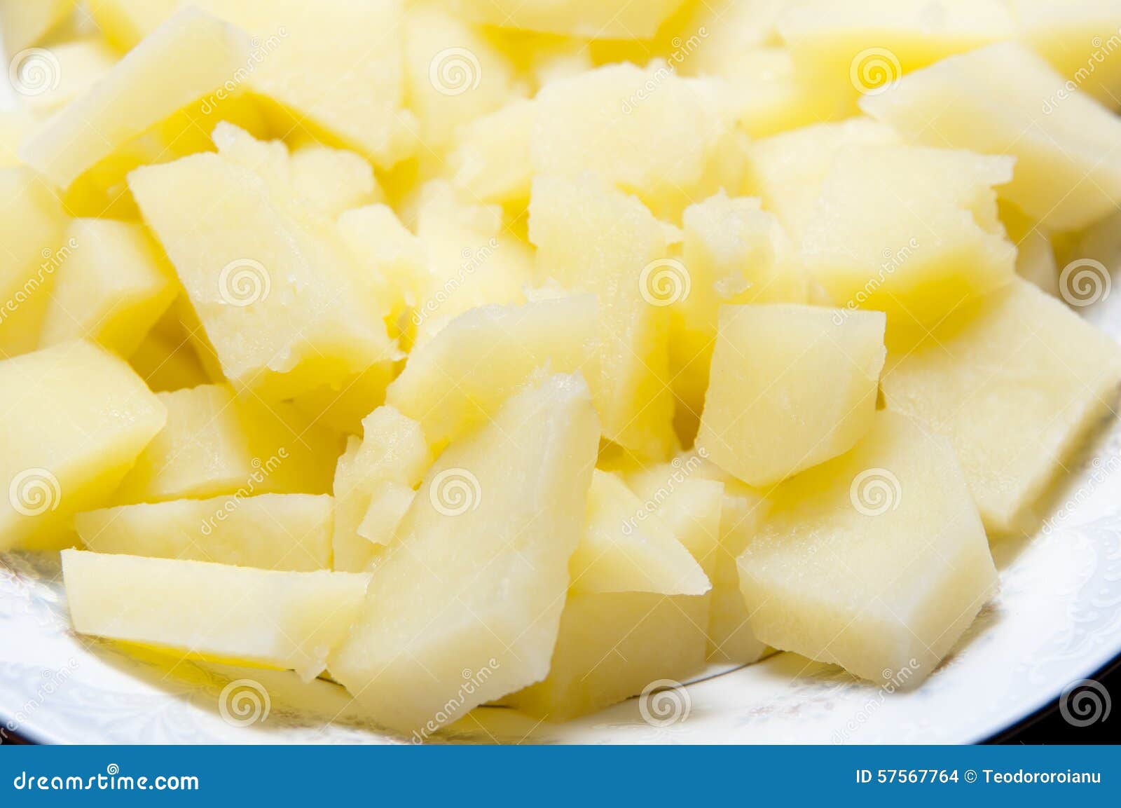 Boiled potatoes stock photo. Image of potato, boiling 57567764