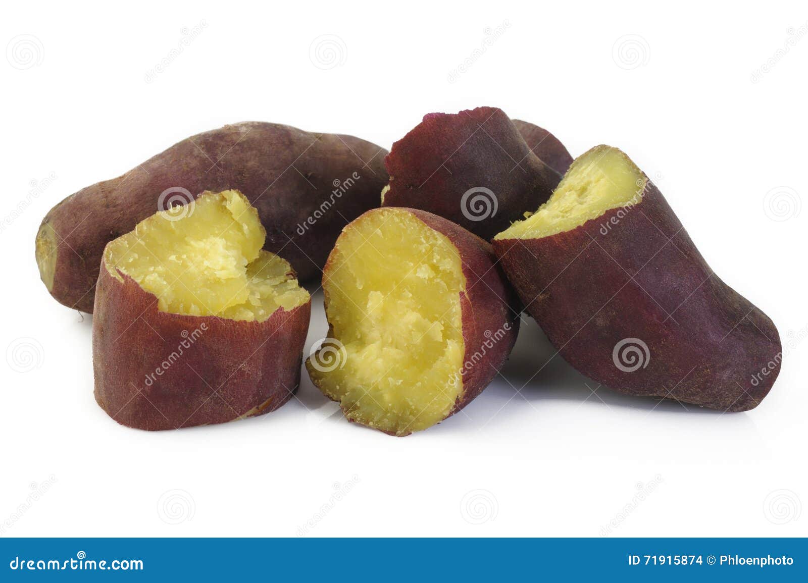 Boiled sweet potato stock photo. Image of cuisine, potatoes 71915874