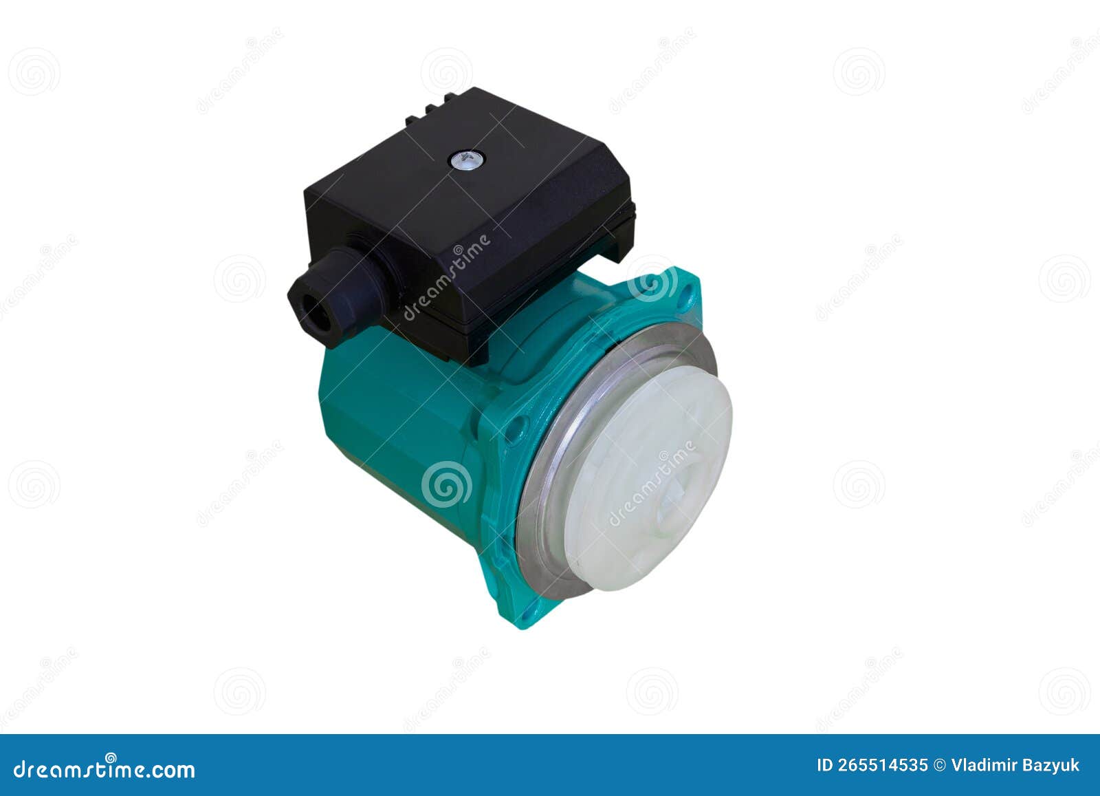 Circulation Pump for Water,boiler Pump on a White Background, Heating Pump Stock Image Image