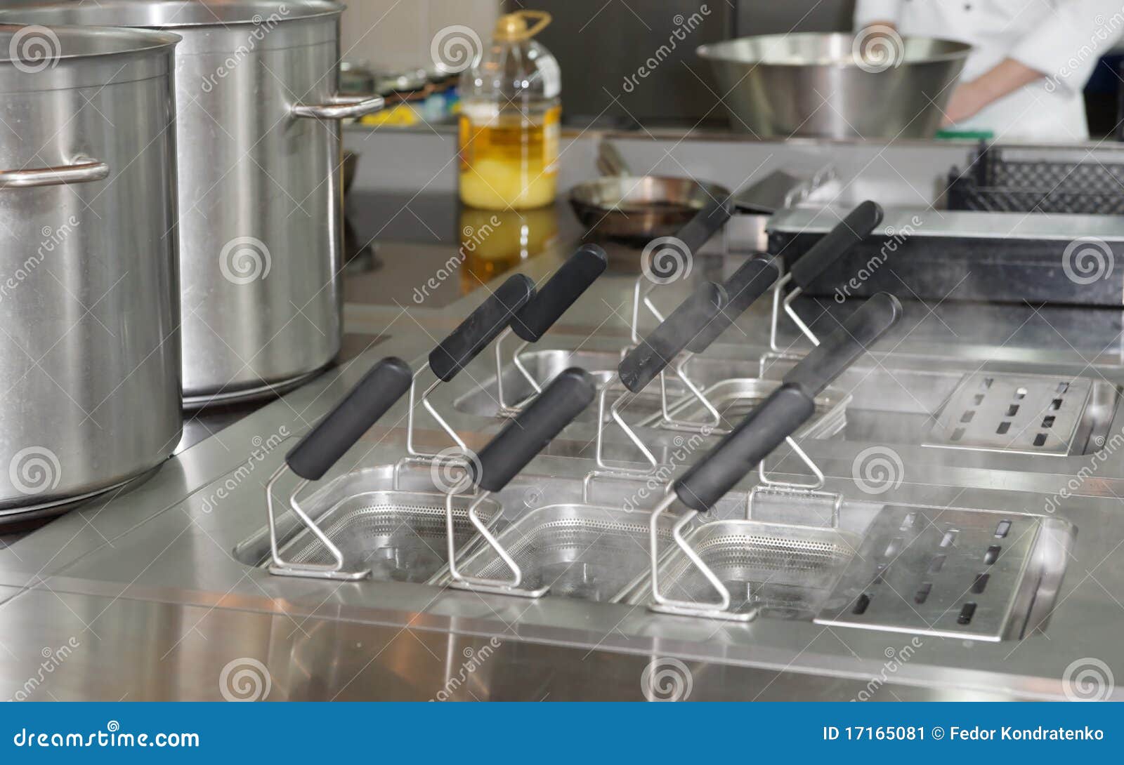 Boilers on Commercial Kitchen Stock Image Image of professional