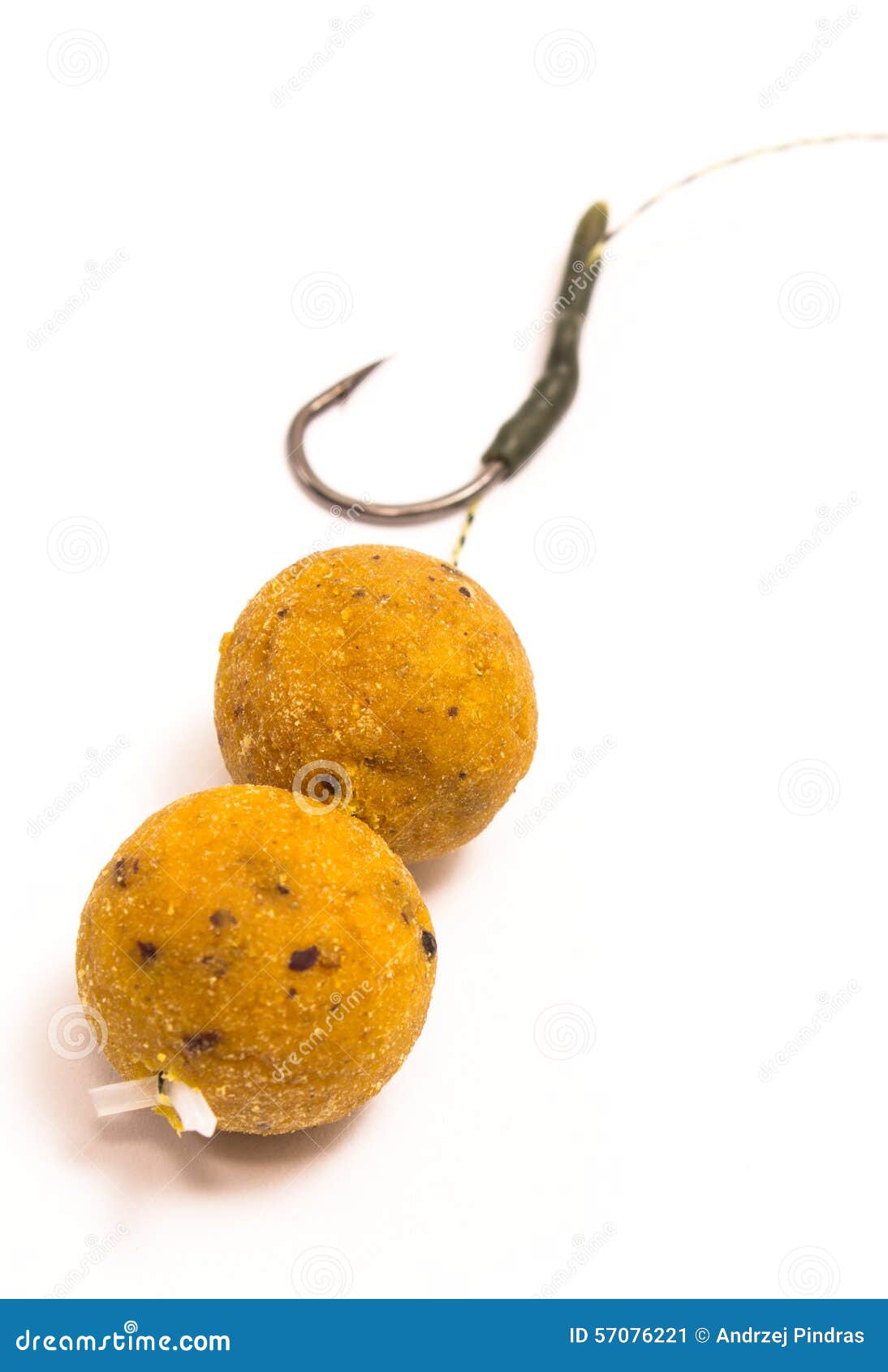 Boilies - Big Carp Fishing Bait Closeup Stock Image - Image of