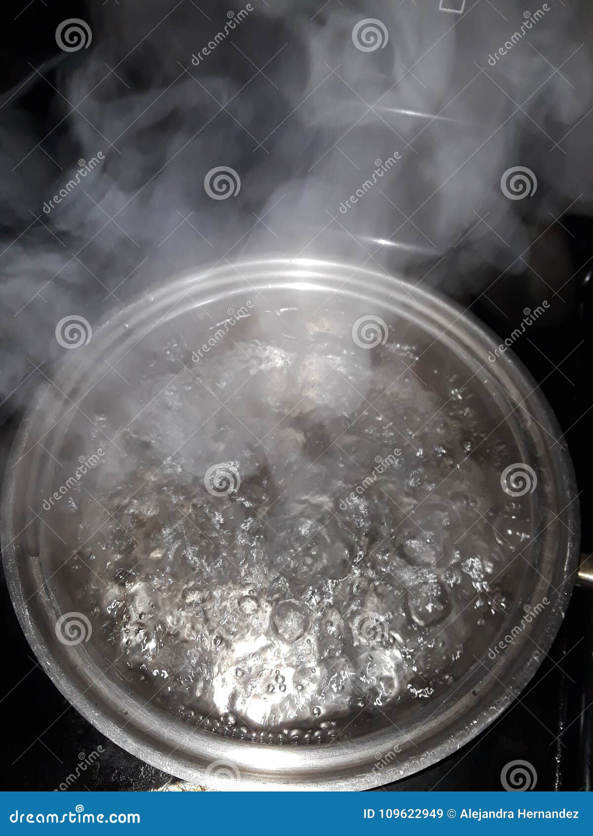 Boiling water stock image. Image of vapor, water, boiling 109622949