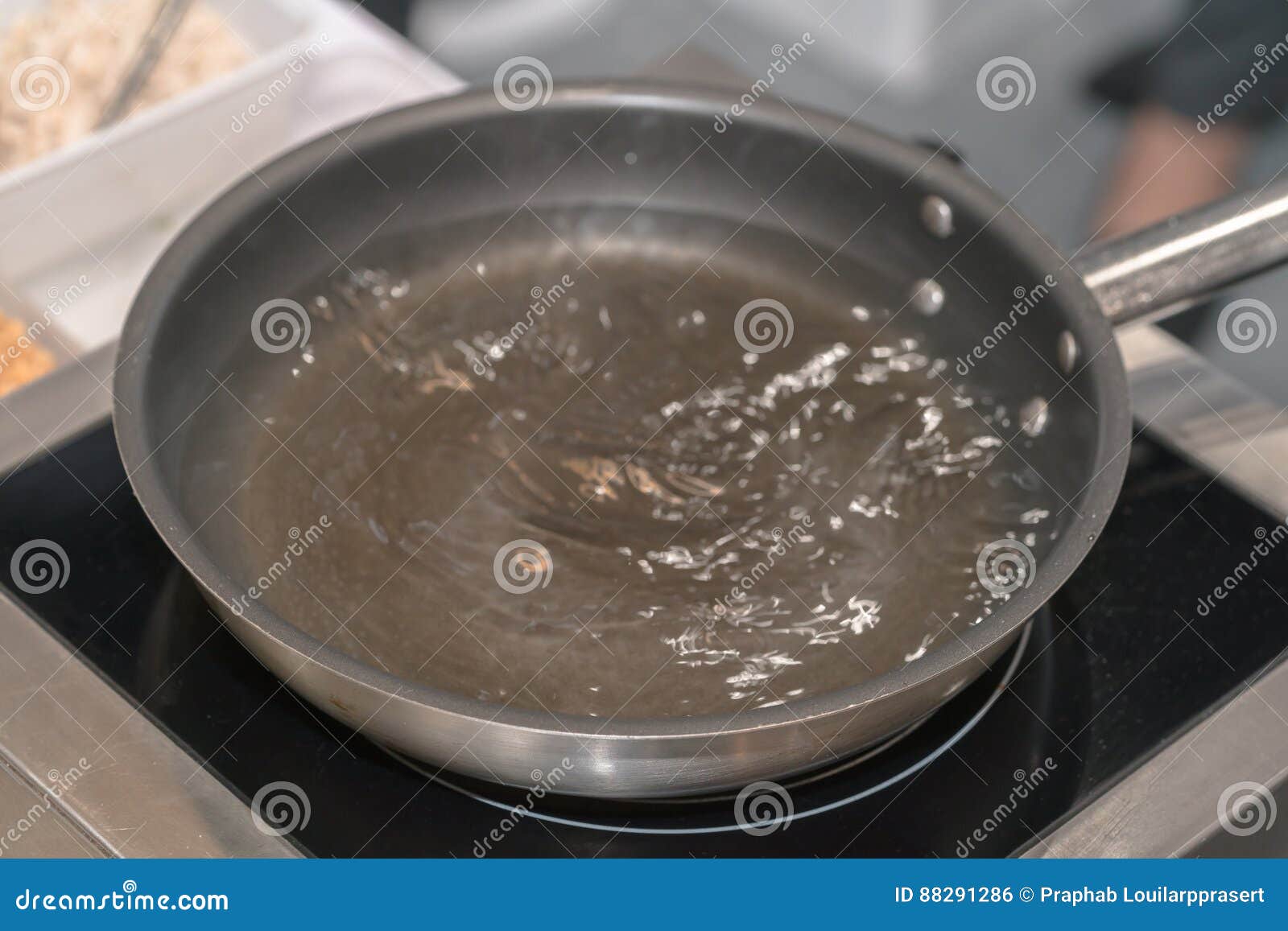 Boiling water in cooking pot Stock Photo by ©jan_mach 288664316