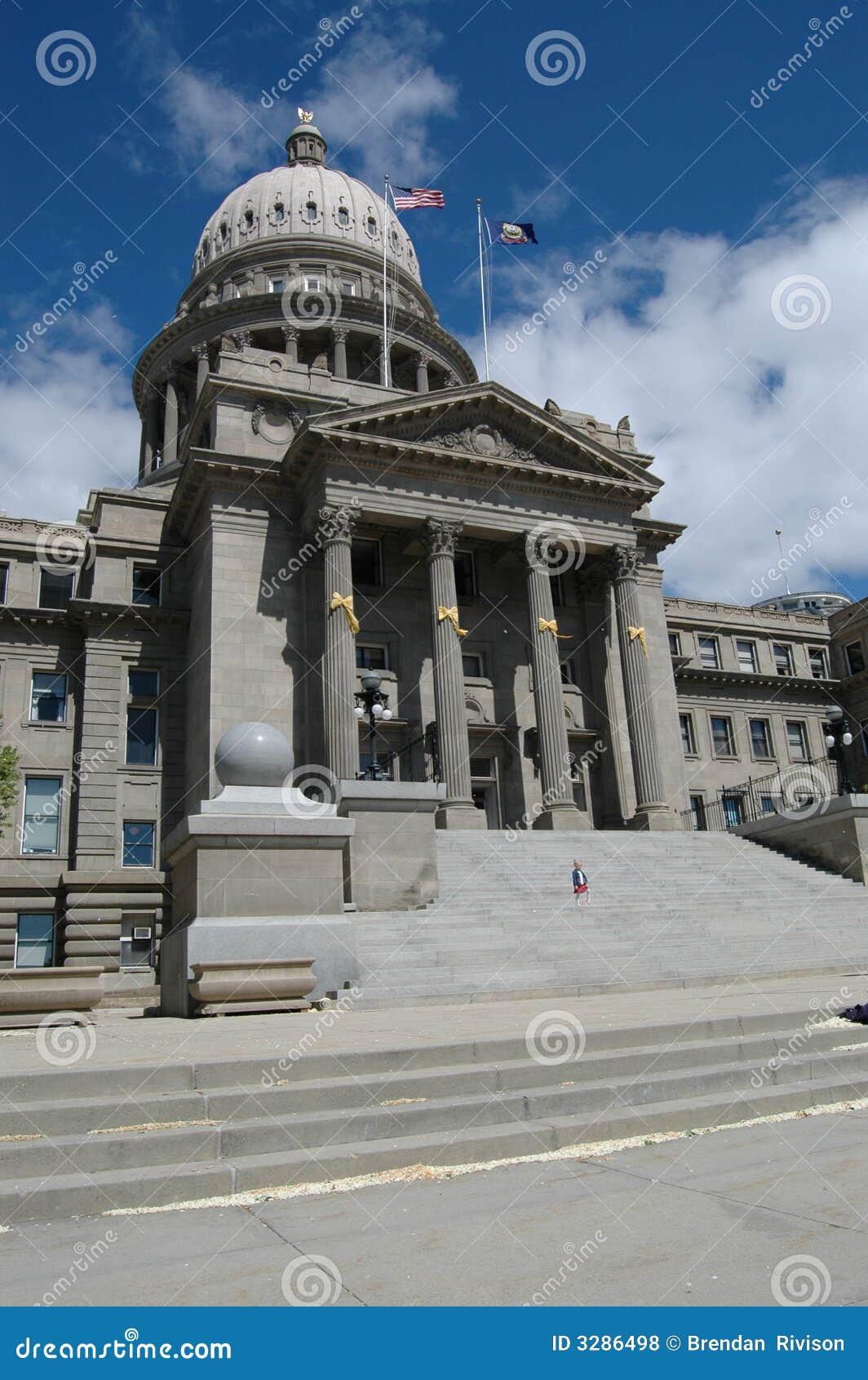 Boise City Salão foto de stock. Imagem de perspectiva 3286498
