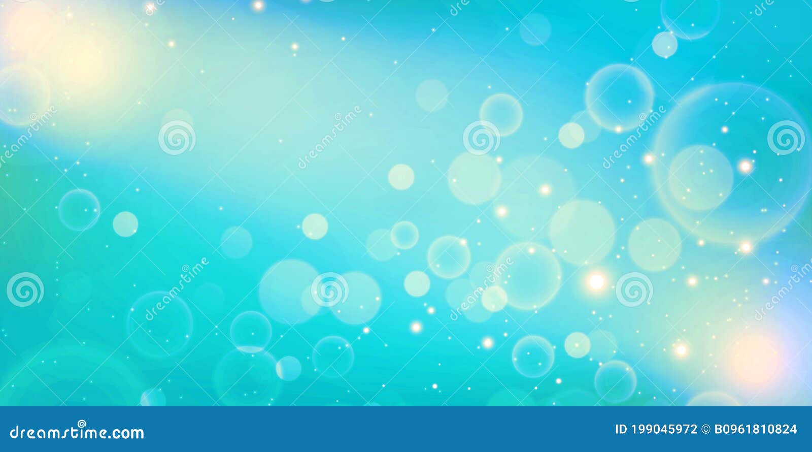 Bokeh Background. Blue Bokeh Light Backgrounds. Blue Bubble Background.  Abstract Blurred Reflection Stock Illustration - Illustration of bokeh,  christmas: 199045972