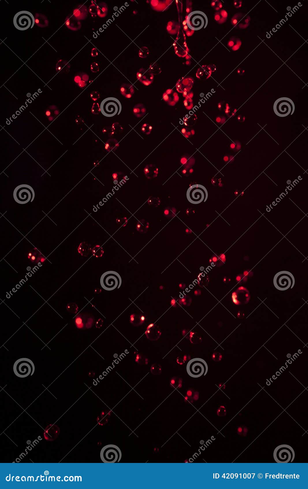 Bokeh,Blood,Water,Abstract,Bubble,Lighting Equipme Stock Image