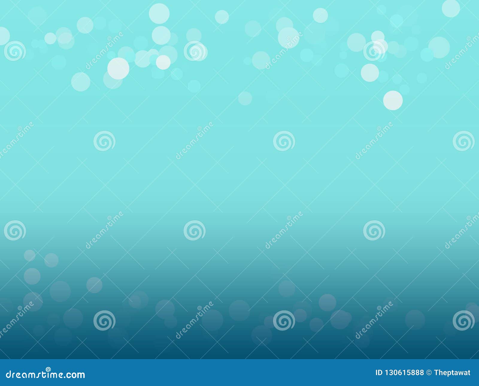 bokeh is on blue background