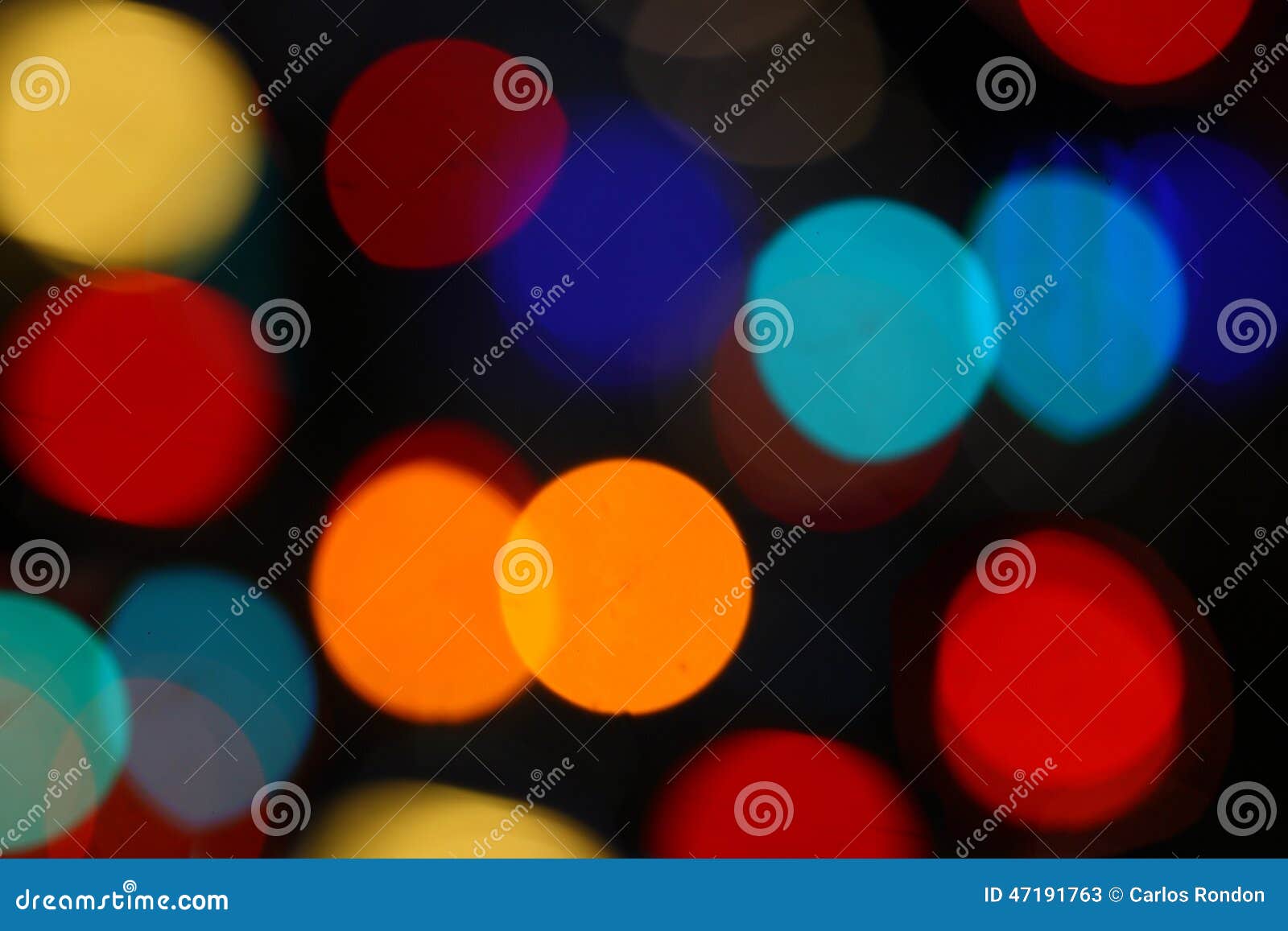 Bokeh circles lights stock image. Image of blue, christmas 47191763