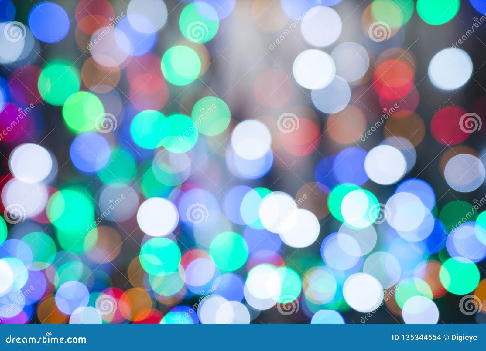 Bokeh Effect Blurry Lighting Abstract Background Stock Photo - Image of ...