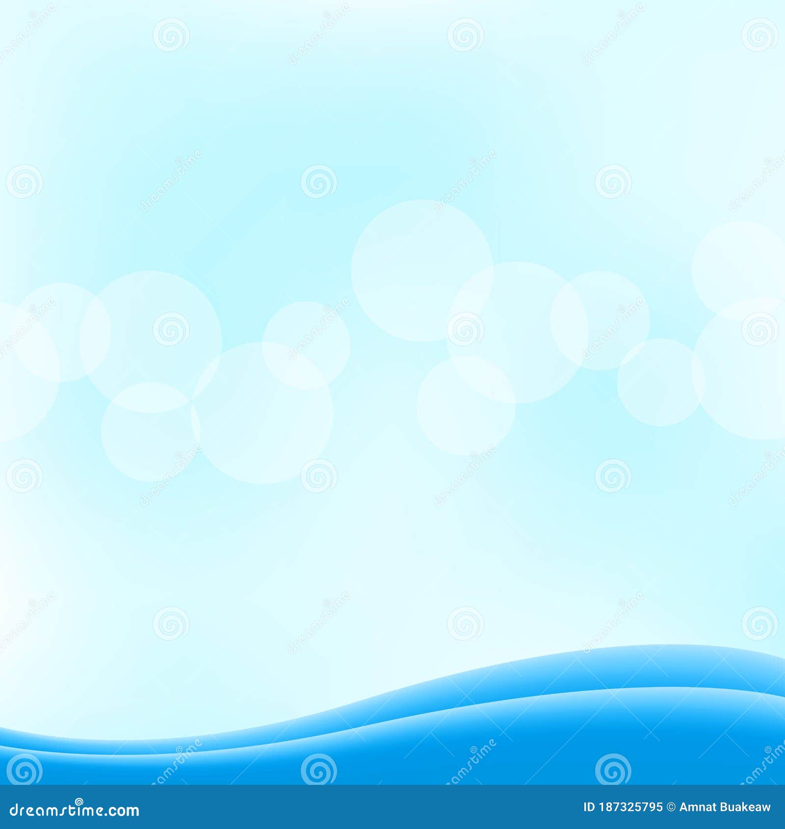 Bokeh Soft Blue for Background Banner and Copy Space, Bokeh Bright Blue  with Graphic Blue Curve Wave for Banner, Smooth and Soft Stock Vector -  Illustration of flare, freshness: 187325795