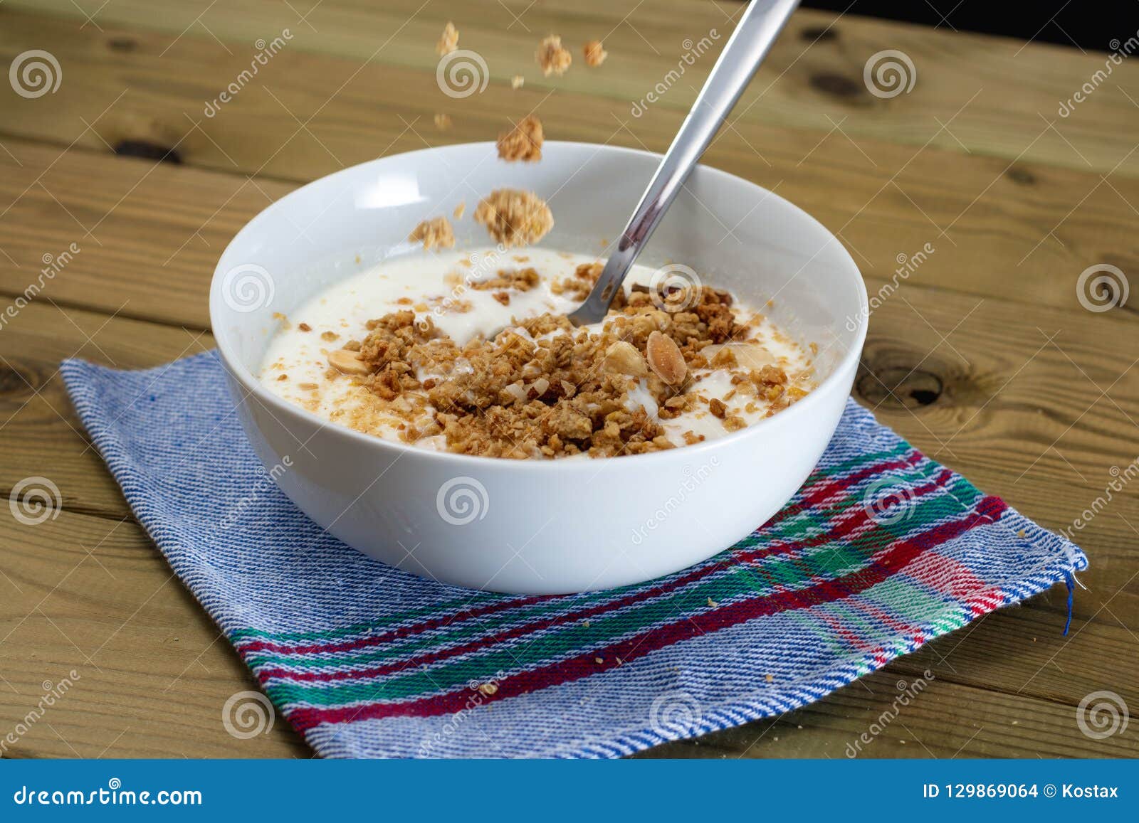 cuenco con muesli