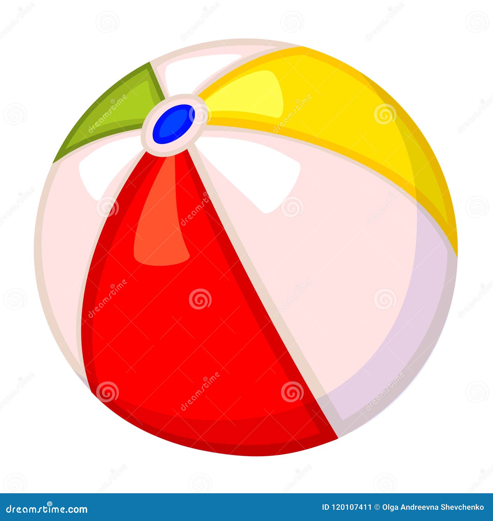 Ícone de desenho de bolas coloridas para ilustração em vetor de
