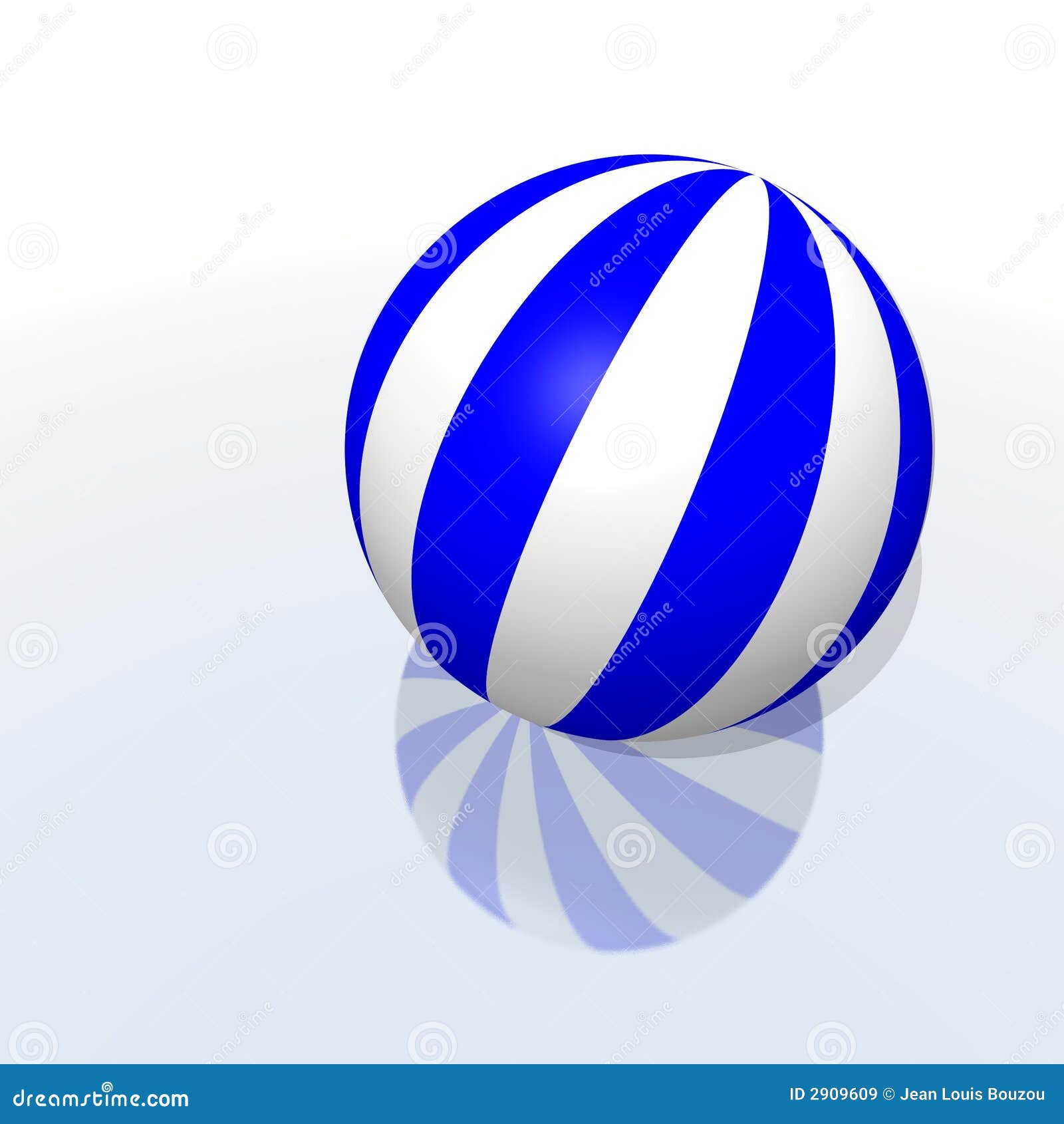 Bola de playa stock de ilustración. Ilustración de ocio 2909609