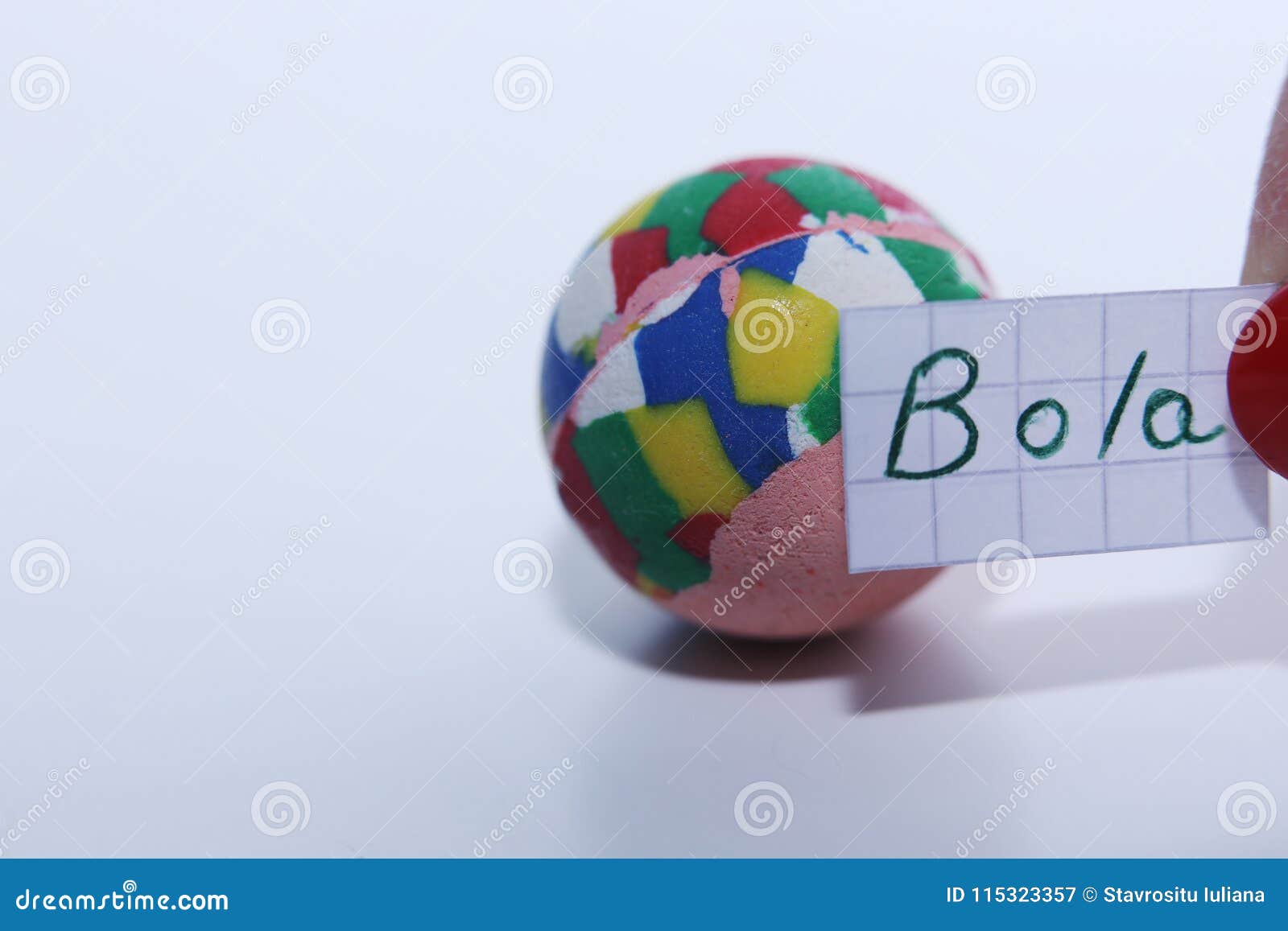 bola word in spanish for ball in english