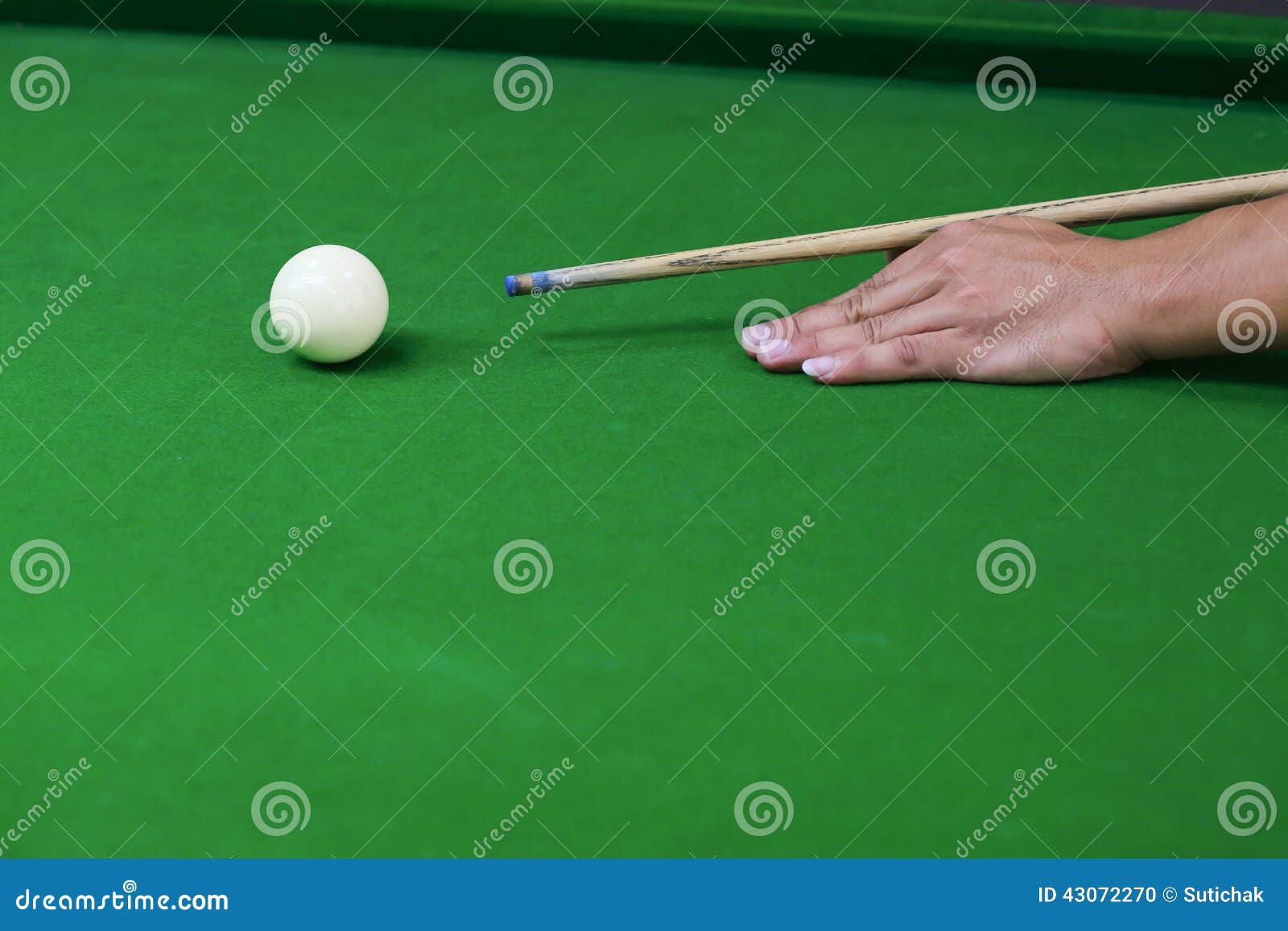 Bolas Da Sinuca Na Tabela De