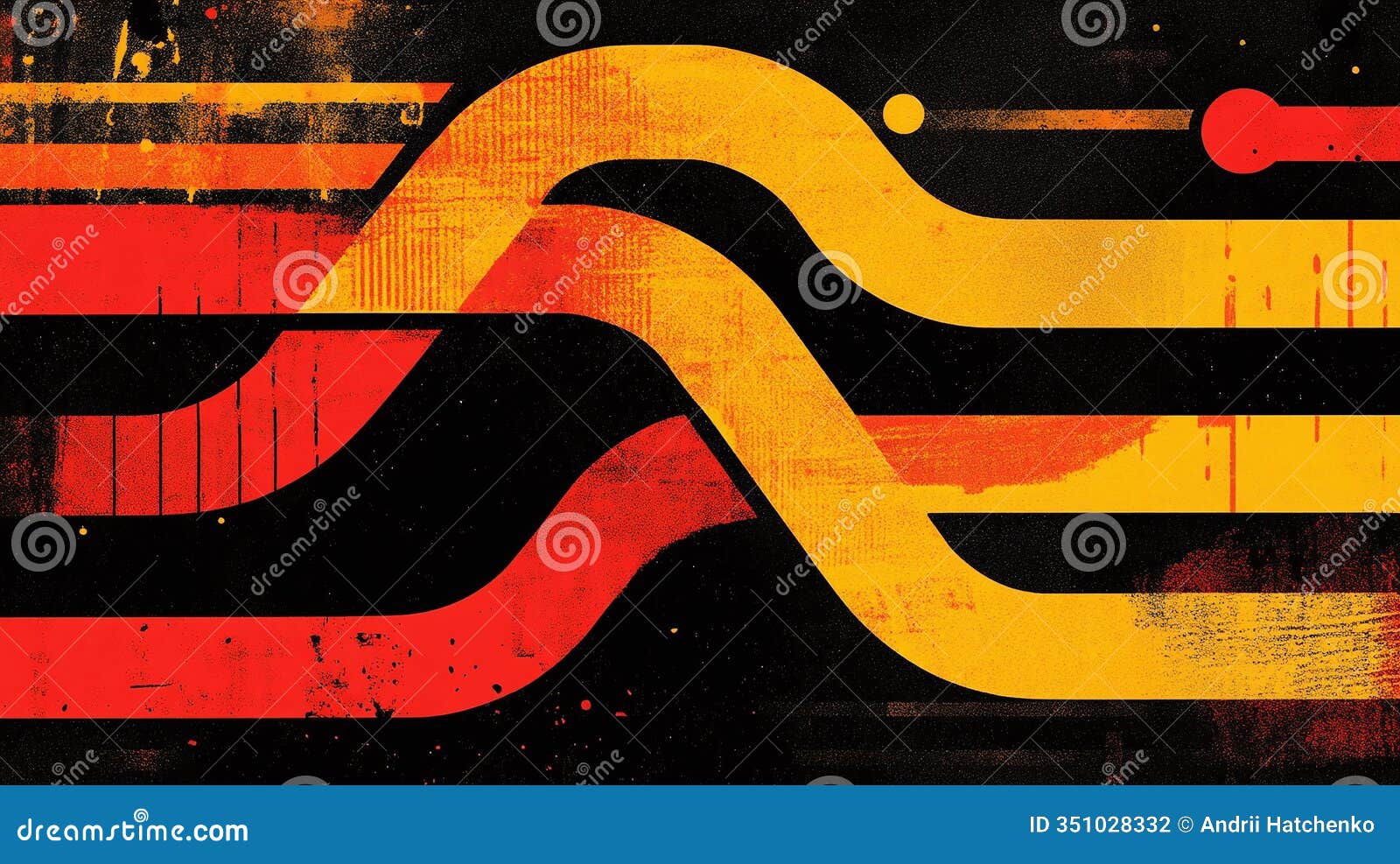 a bold typographic  using modern fonts and layered textures.
