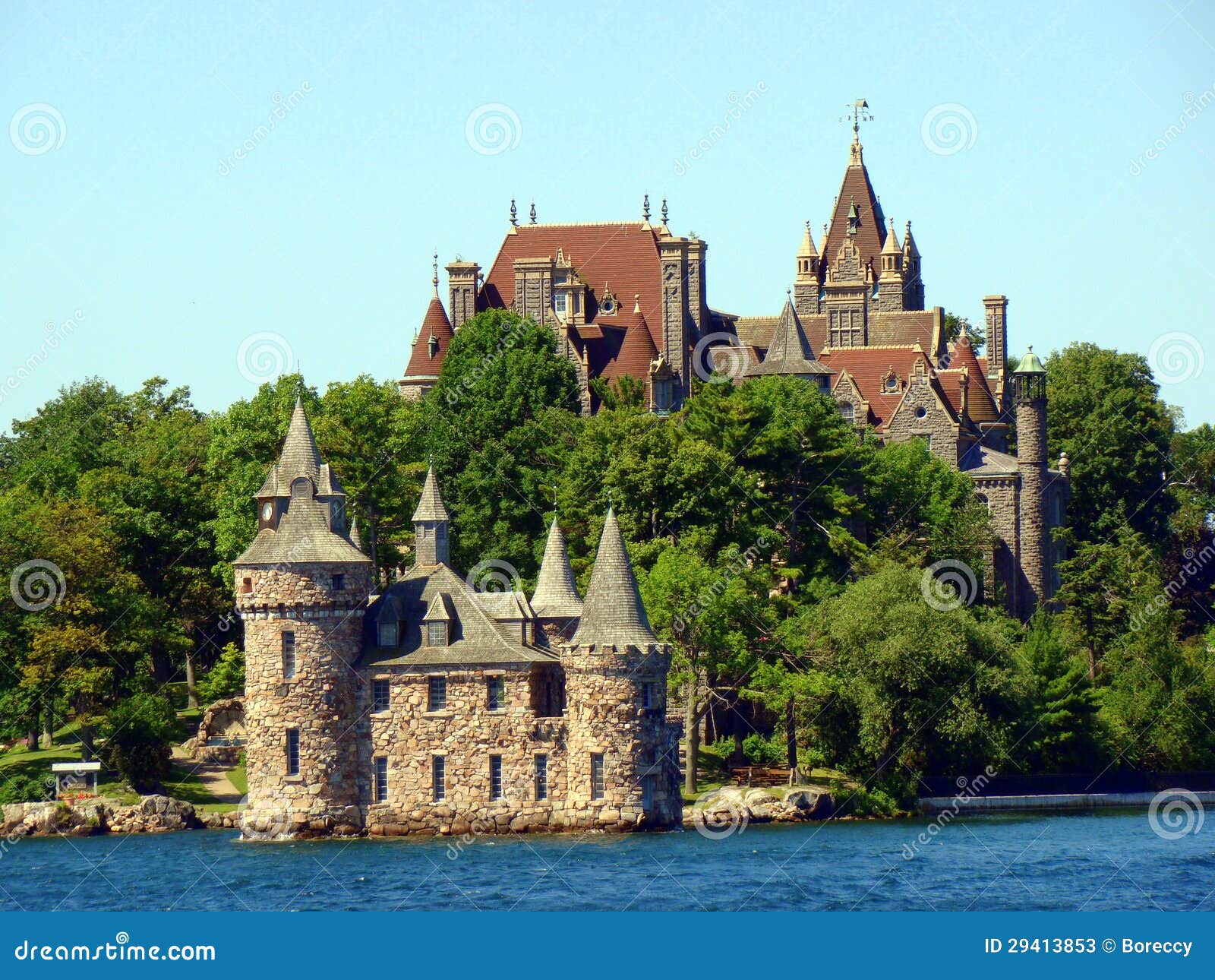 boldt castle in thousand island, new york