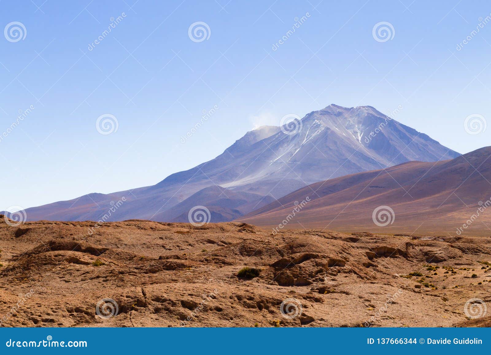 Bolivian Mountains Landscape,Bolivia Stock Photo - Image ...