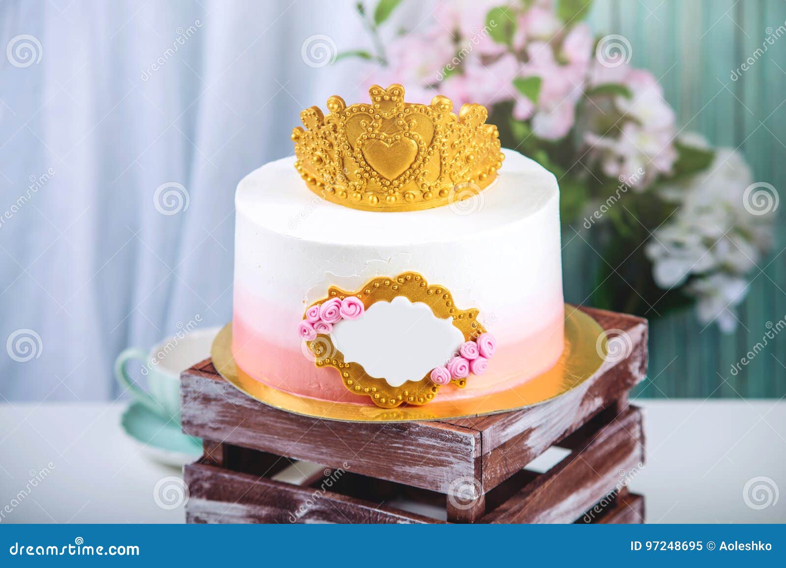 Bolo Princesa- Coroa / Princess Cake