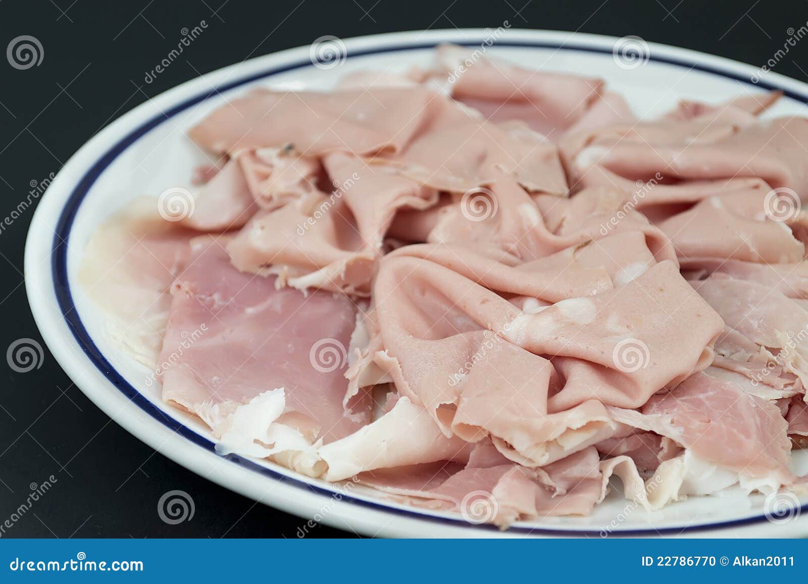 Bologna and ham steak stock photo. Image of bologna, colorful 22786770