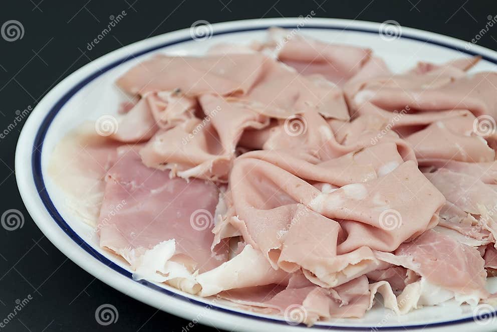 Bologna and ham steak stock photo. Image of bologna, colorful 22786770
