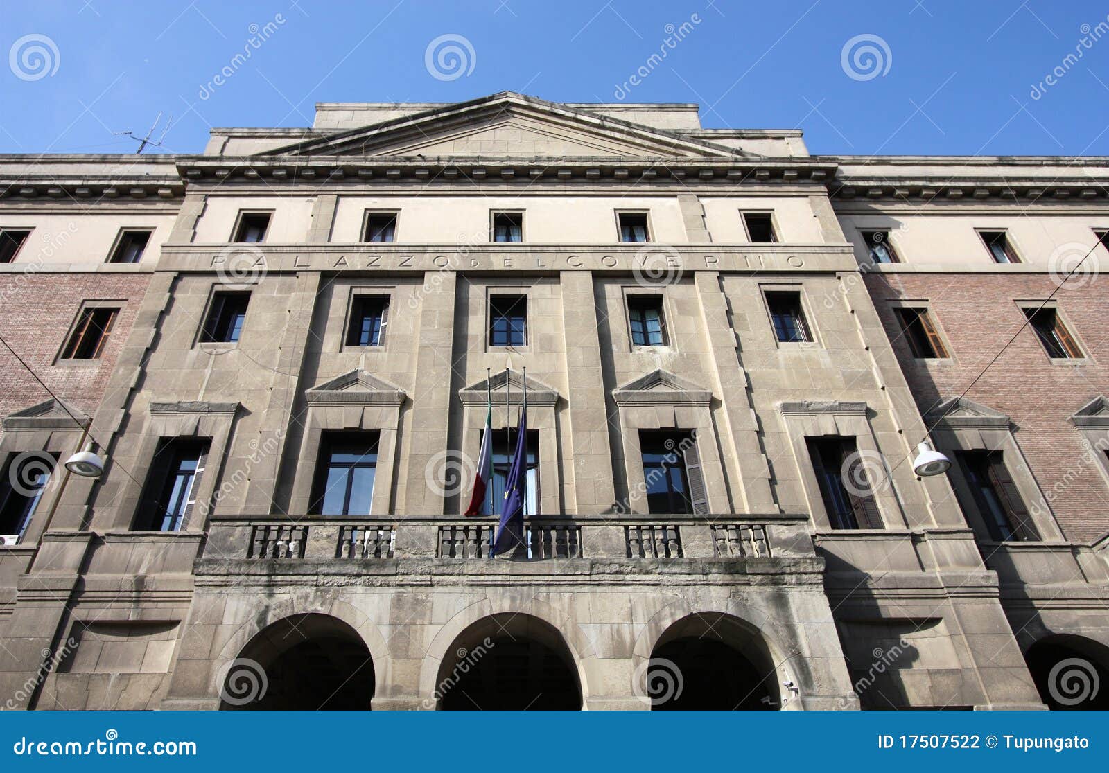 Bologna Italy. Bologna Budynku Del Governo Italy stary pałac palazzo