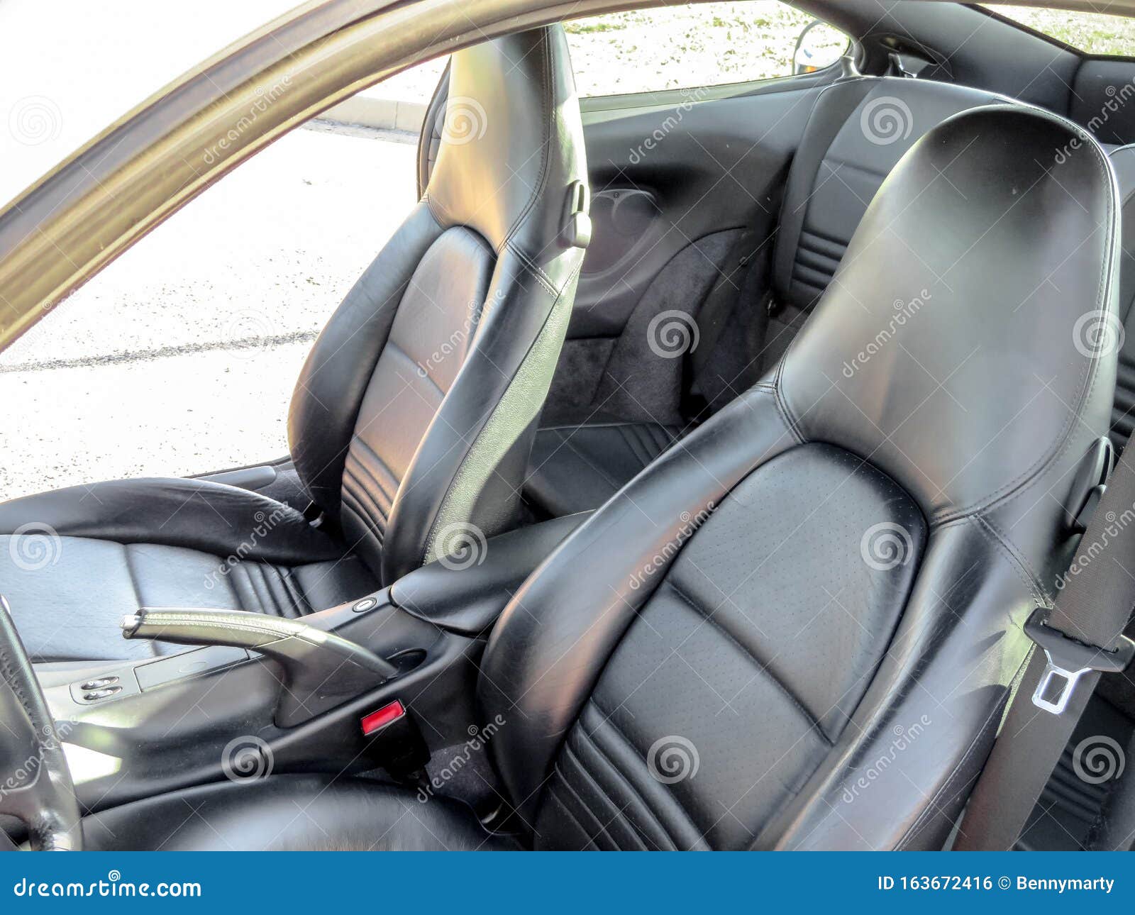 Porsche 911 skin seats editorial photo. Image of business - 163672416
