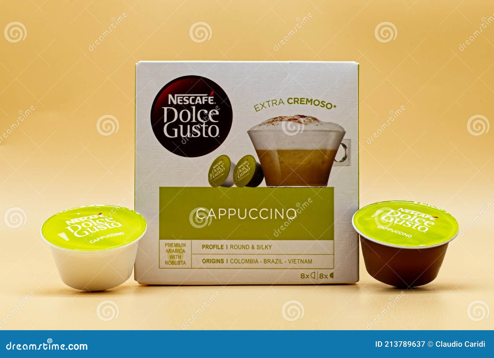 Nescafe Dolce Gusto Capsule for Home Cappuccino Extra Cream Editorial  Photography - Image of break, decorated: 213789637