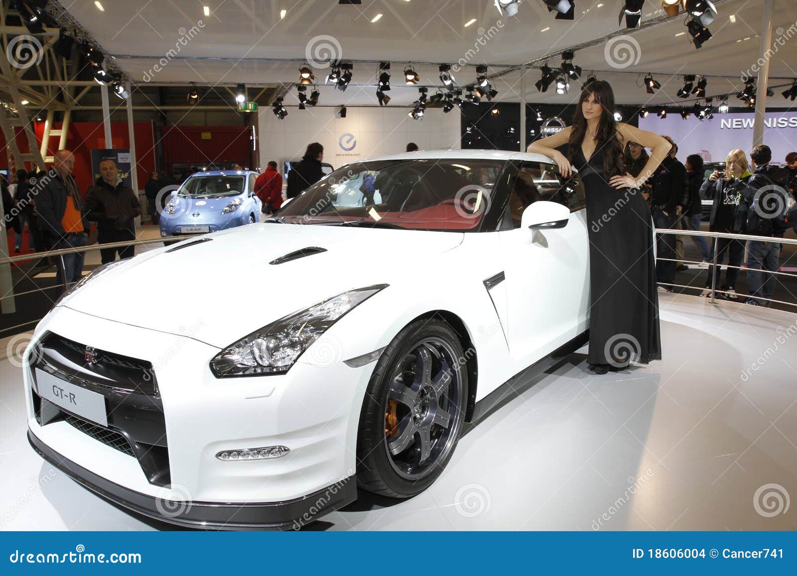 Nissan GT-R on Bologna Motor Show Editorial Stock Image - Image of sport,  editorial: 18606004, image size:1600x1157