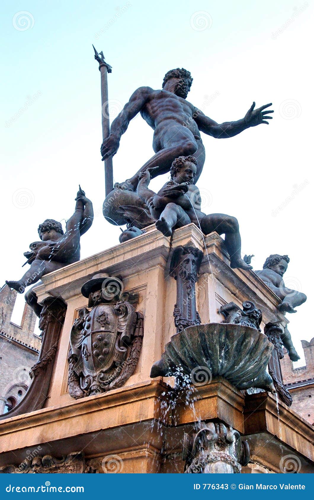 bologna - statue of neptune