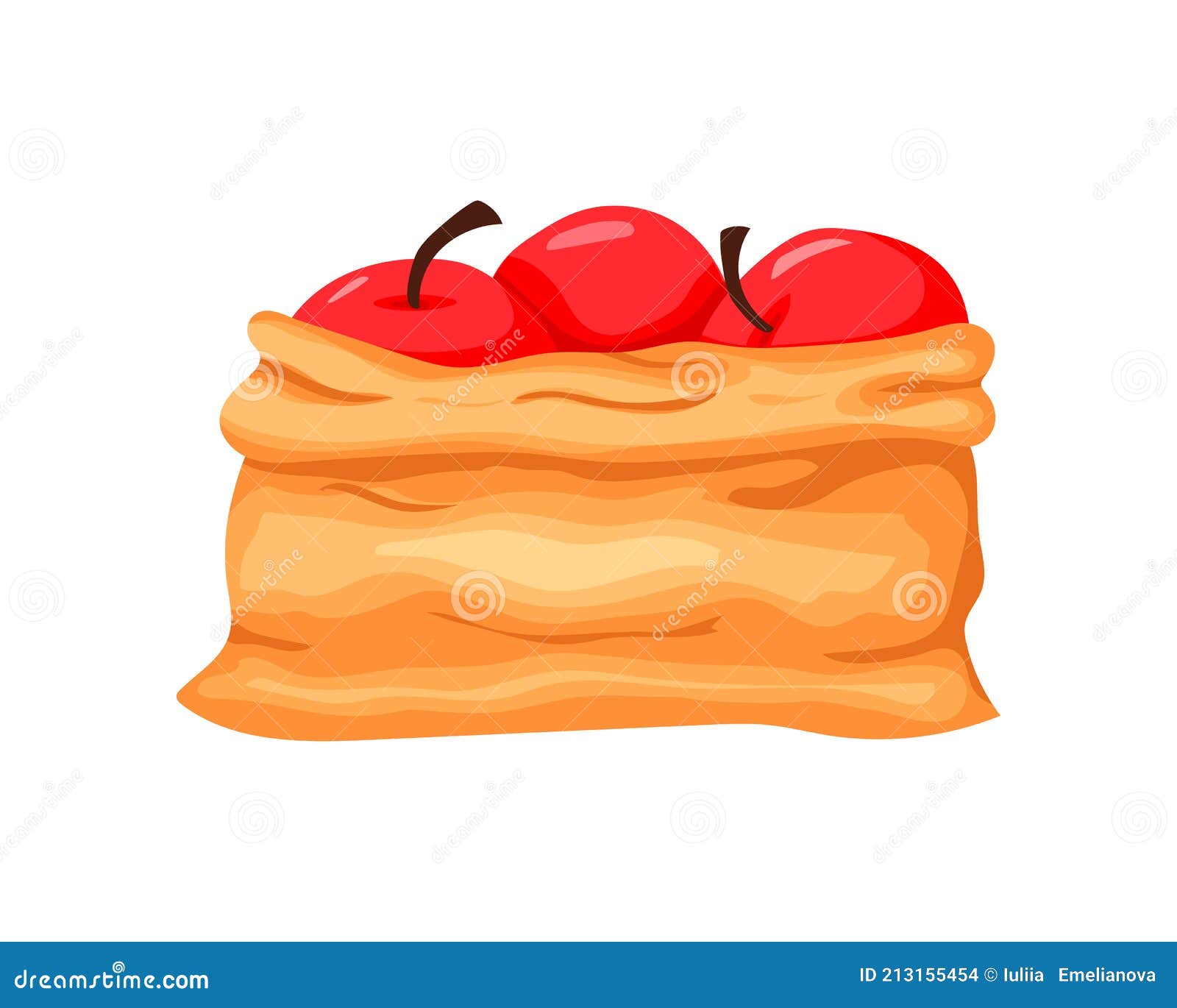 Bolsa Con Manzanas. Ilustración Vectorial. Estilo De Dibujos Animados. Objeto Aislado Sobre Fondo Blanco. Ilustración del Vector - Ilustración de historieta, fondo: 213155454 Bolsa Con Manzanas. Ilustración Vectorial. Estilo De Dibujos Animados. Objeto Aislado Sobre Fondo Blanco. Ilustración del Vector - Ilustración de historieta, fondo: 213155454