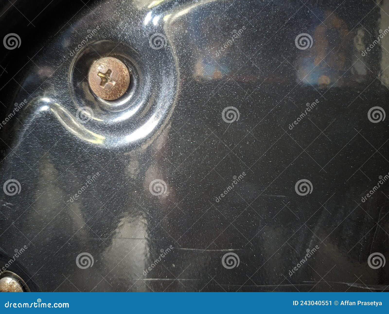 A Bolt on a Black Campus Folding Chair Stock Image Image of pakcoy