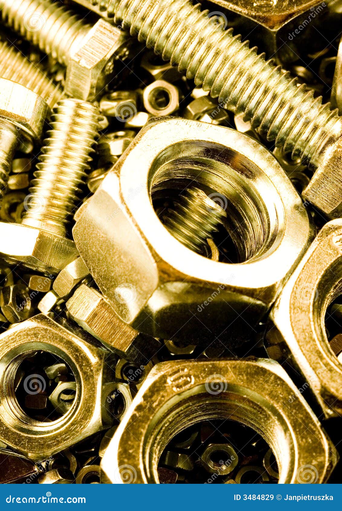 Bolts & Nuts stock image. Image of construct, equipment 3484829