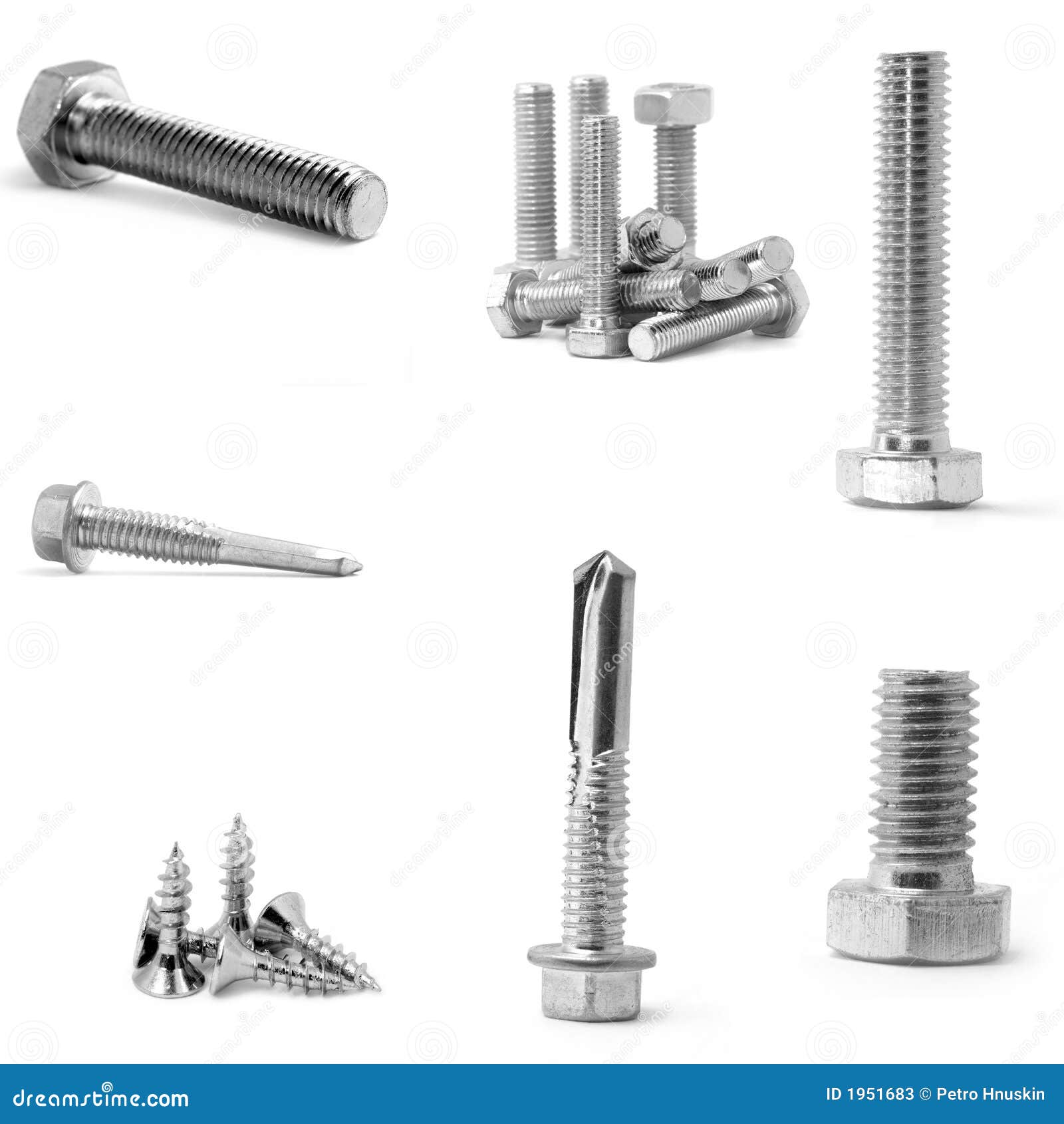 Bolts and screws stock image. Image of background, 1951683