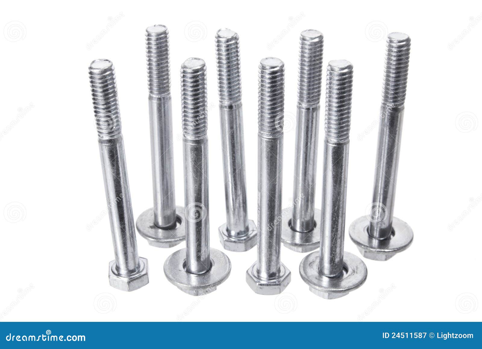 Bolts and Washers stock image. Image of studio, life 24511587