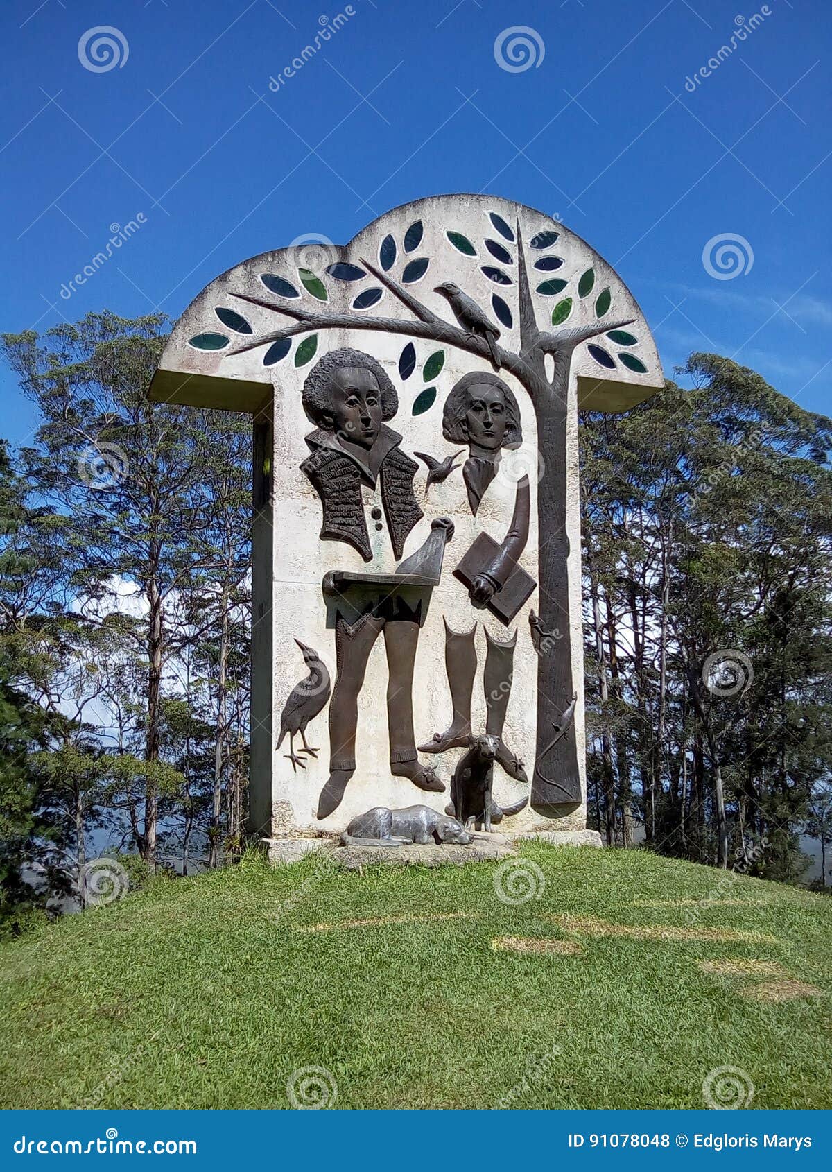 bolÃÂ­var and bello sculpture by artist marisol escobar