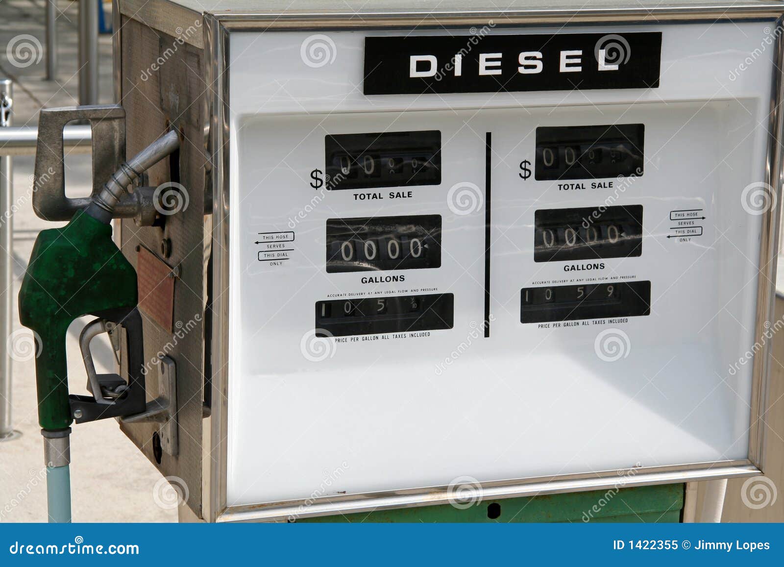 Bomba do posto de gasolina imagem de stock. Imagem de fonte 1422355