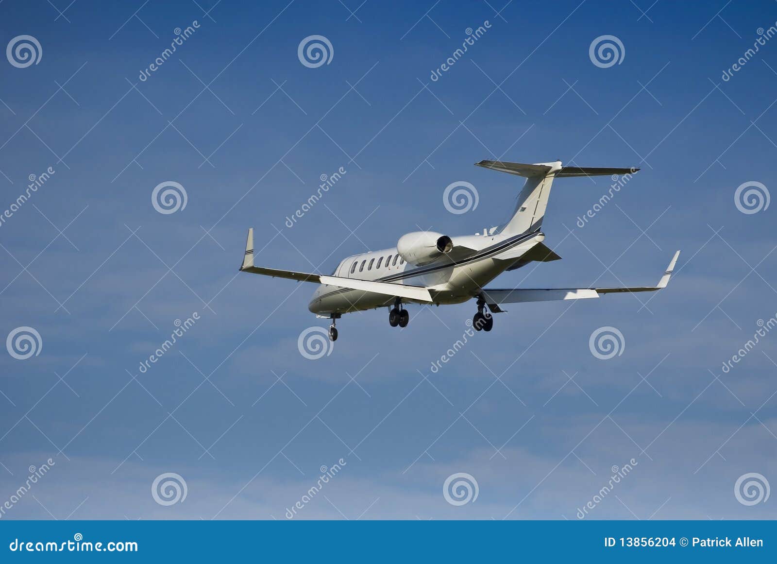 Bombardier Aerospace Learjet 45 Business Jet Stock Photo Image of