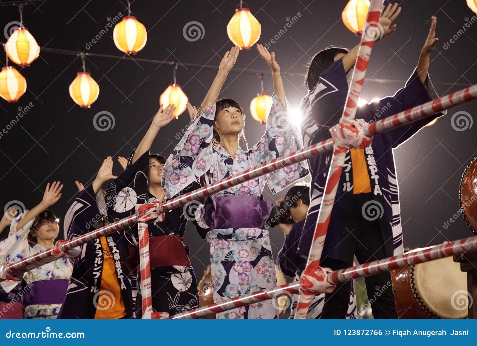 Bon Odori Dance Performance Editorial Photo Image Of Grain Background Bon Odori Dance Performance Editorial Photo Image Of Grain Background
