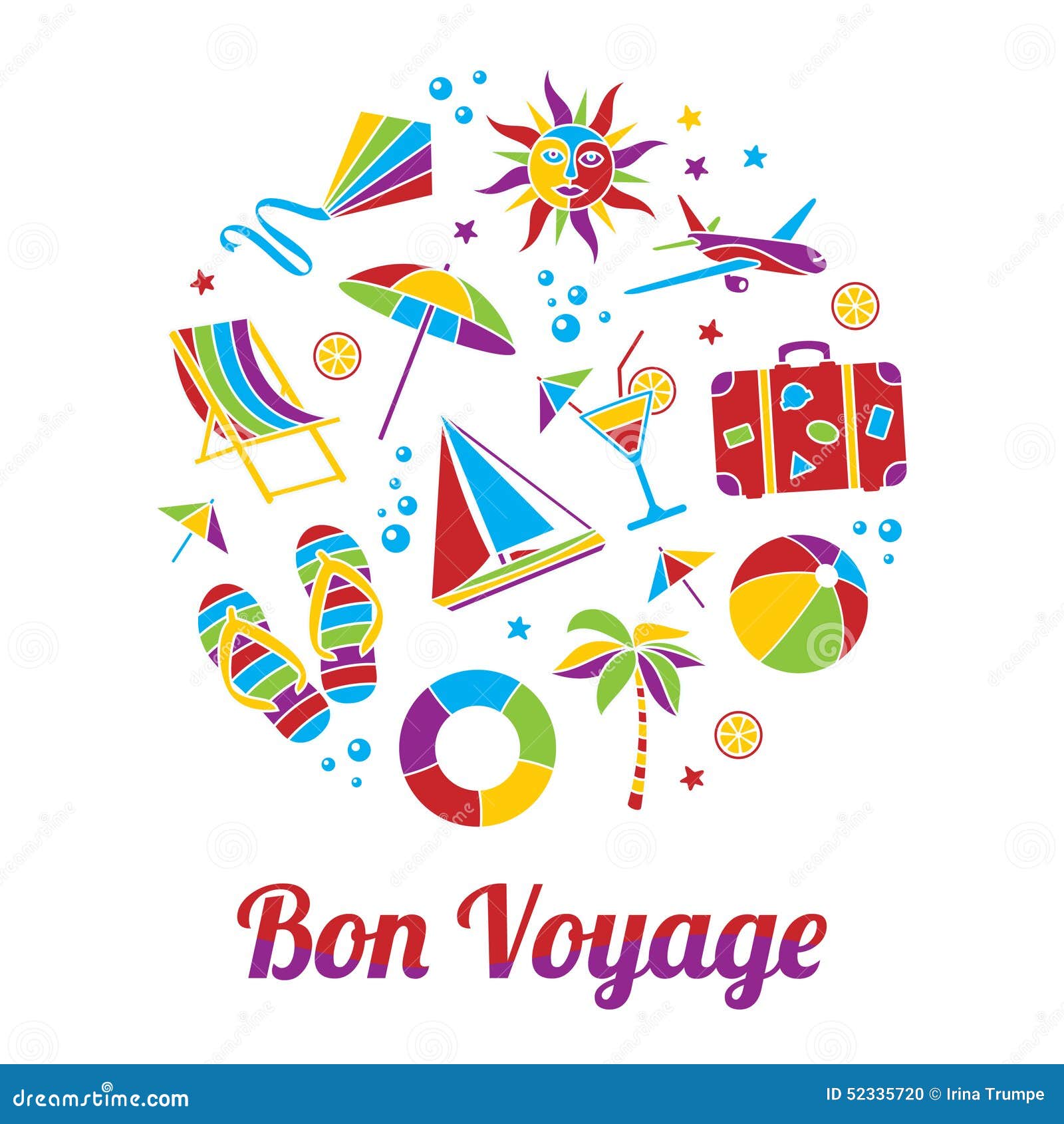 bon voyage clipart