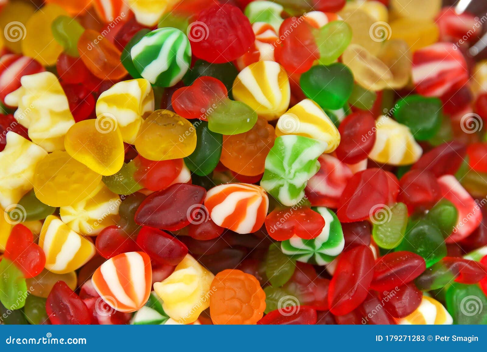 Bâton De Boules De Gomme à Mâcher Colorées Image stock - Image du