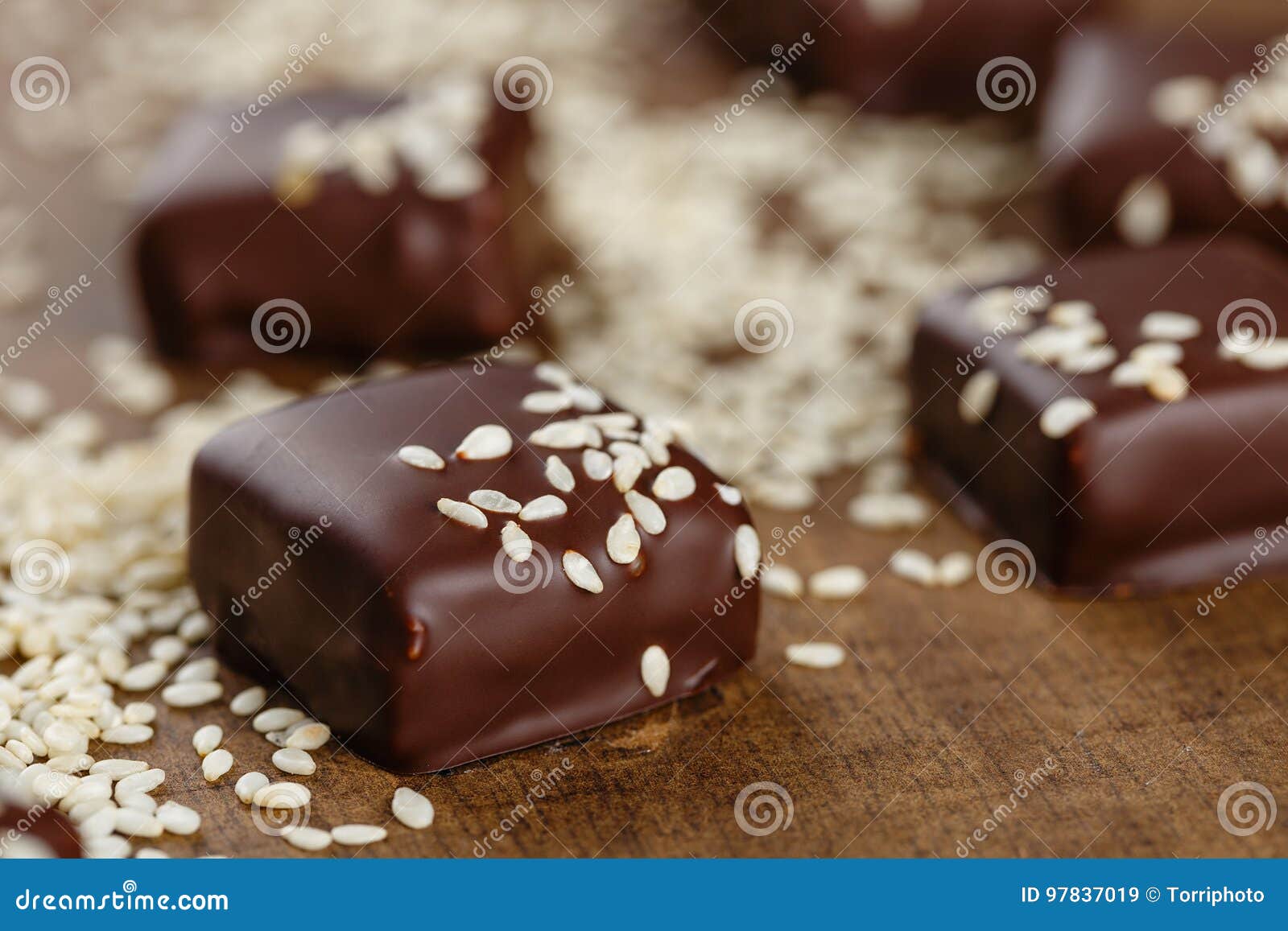 Bonbon au chocolat fait maison