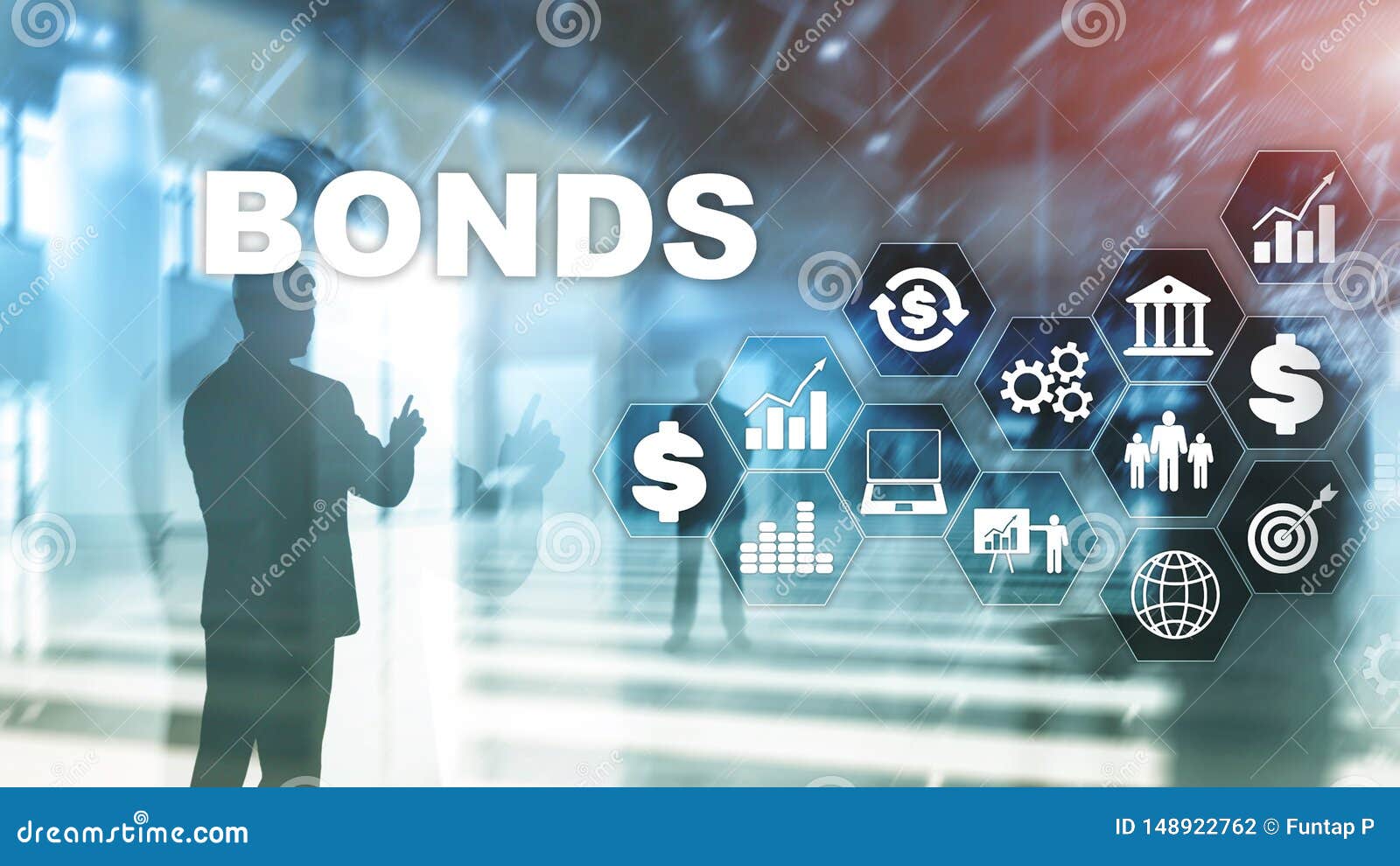 Bond Finance Banking Technology Business Concept ...