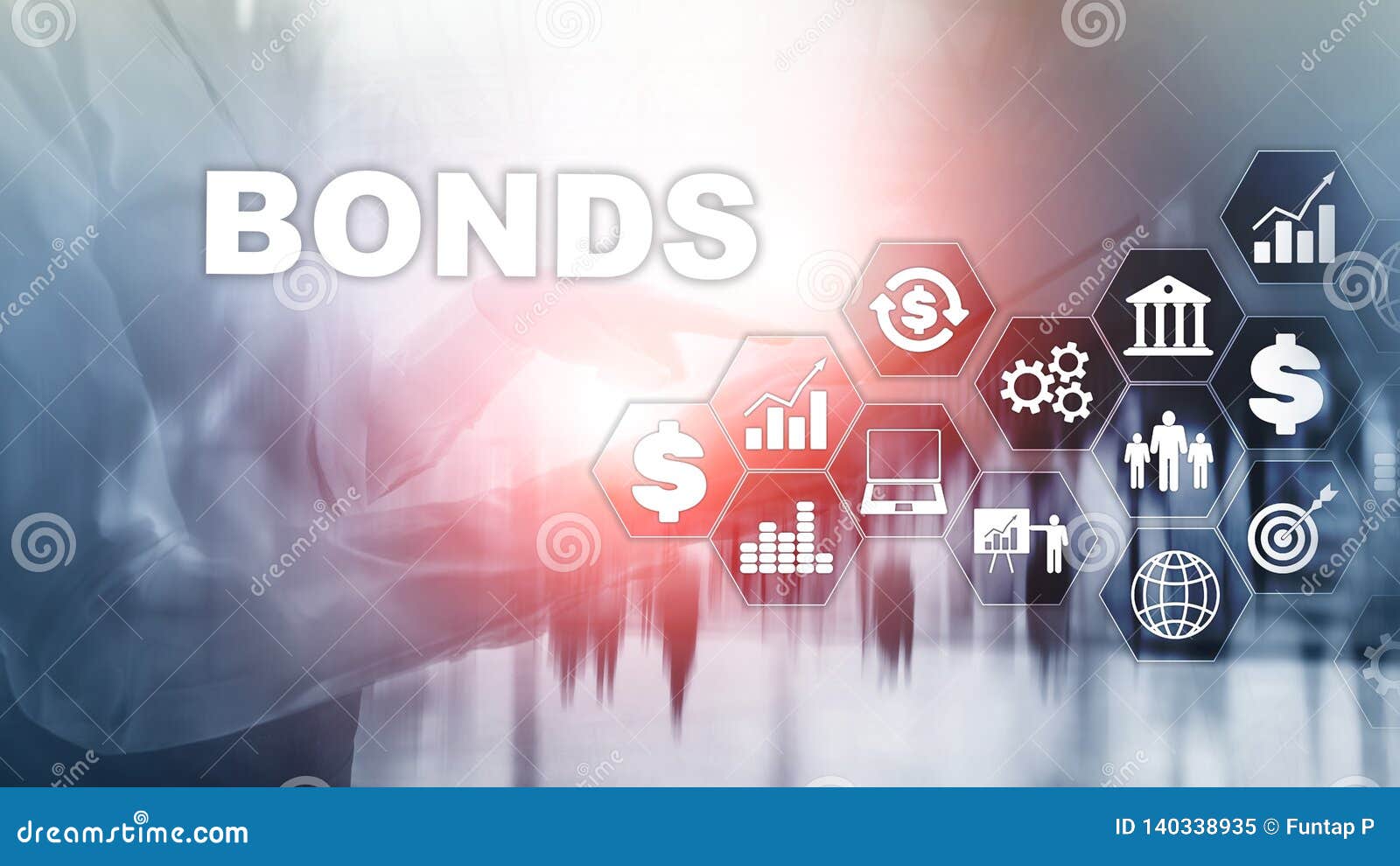 Bond Finance Banking Technology Business Concept ...