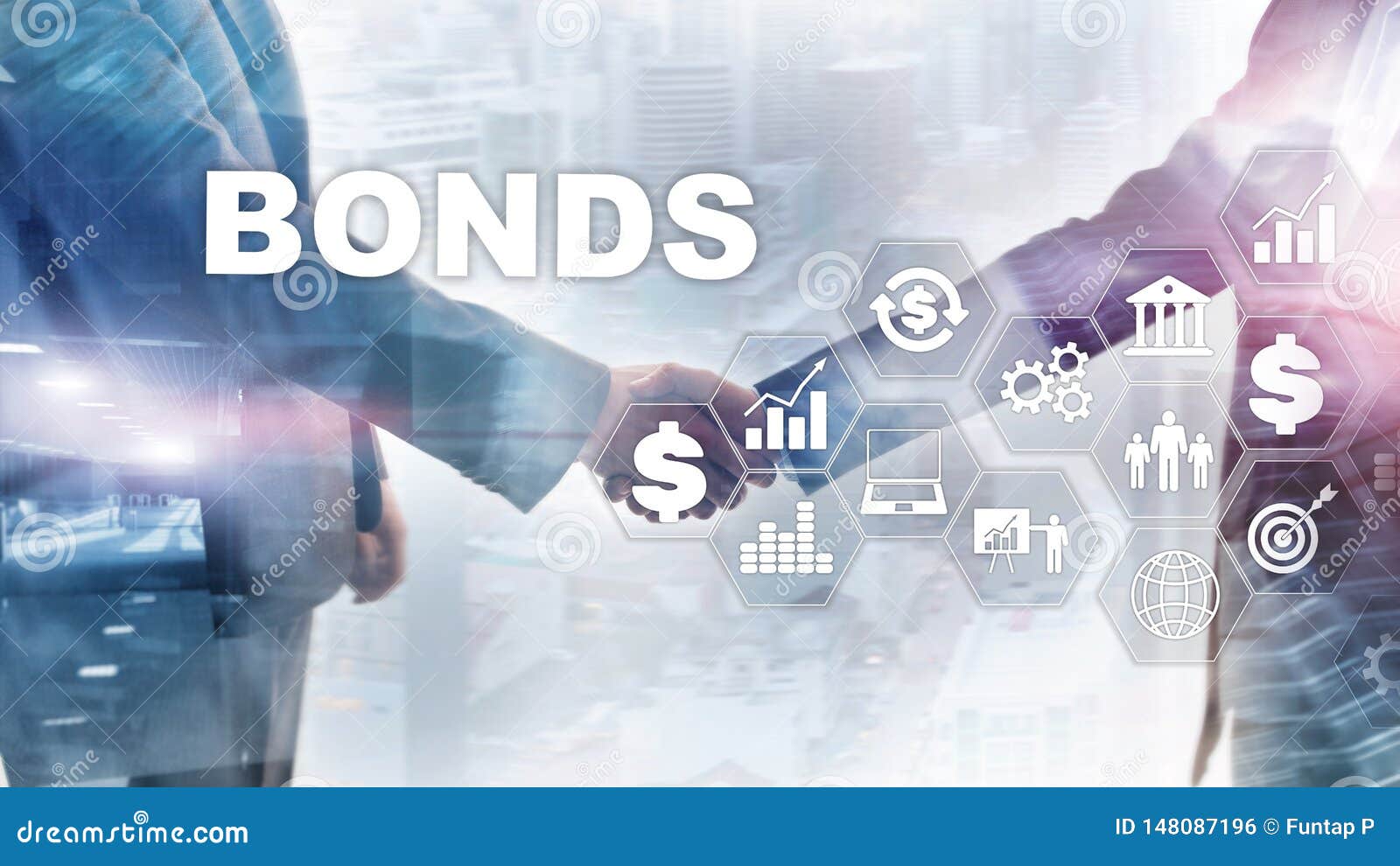 Bond Finance Banking Technology Business Concept ...