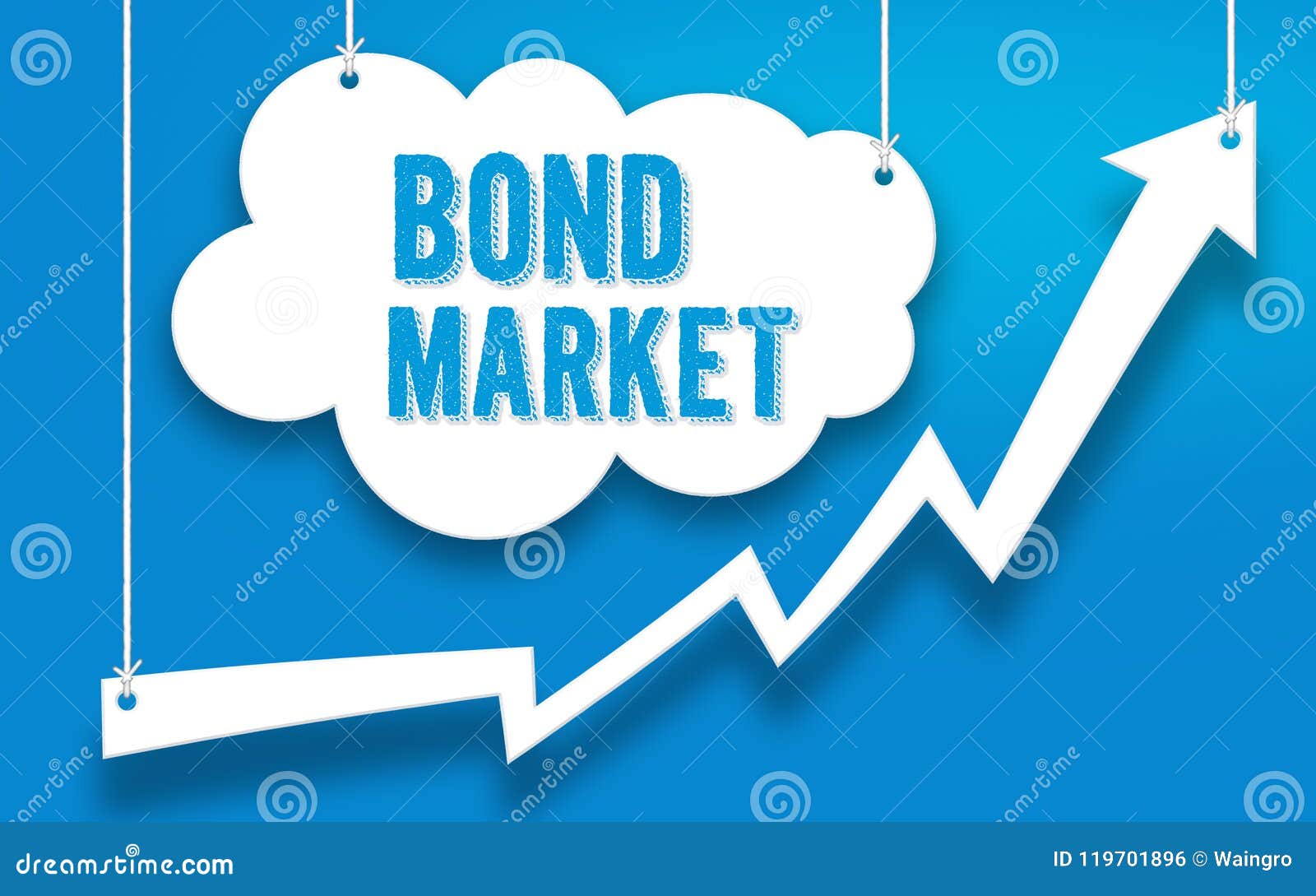 bond market investment concept