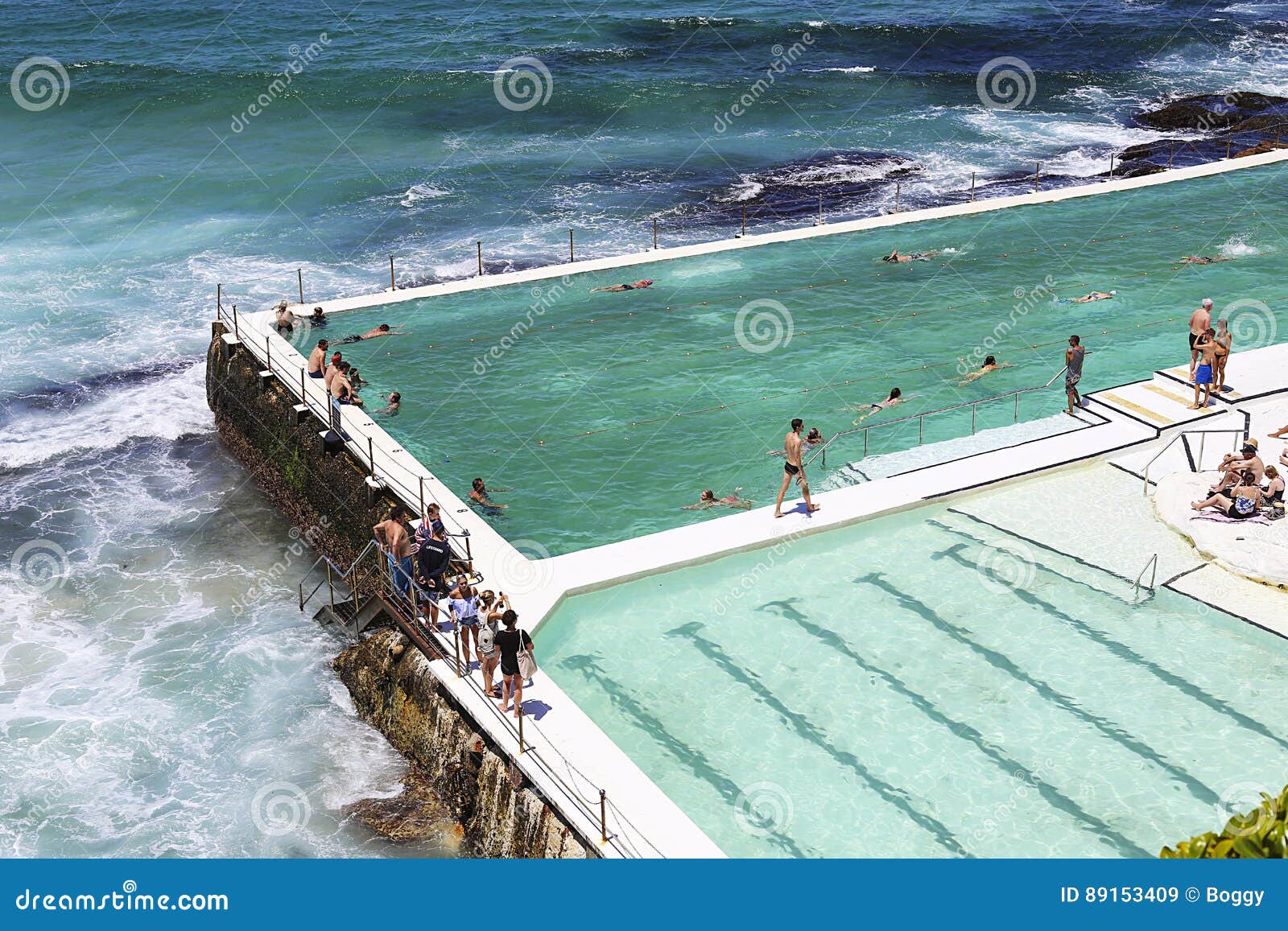 Bondi Baths at Sydney, Australia Editorial Stock Image Image of