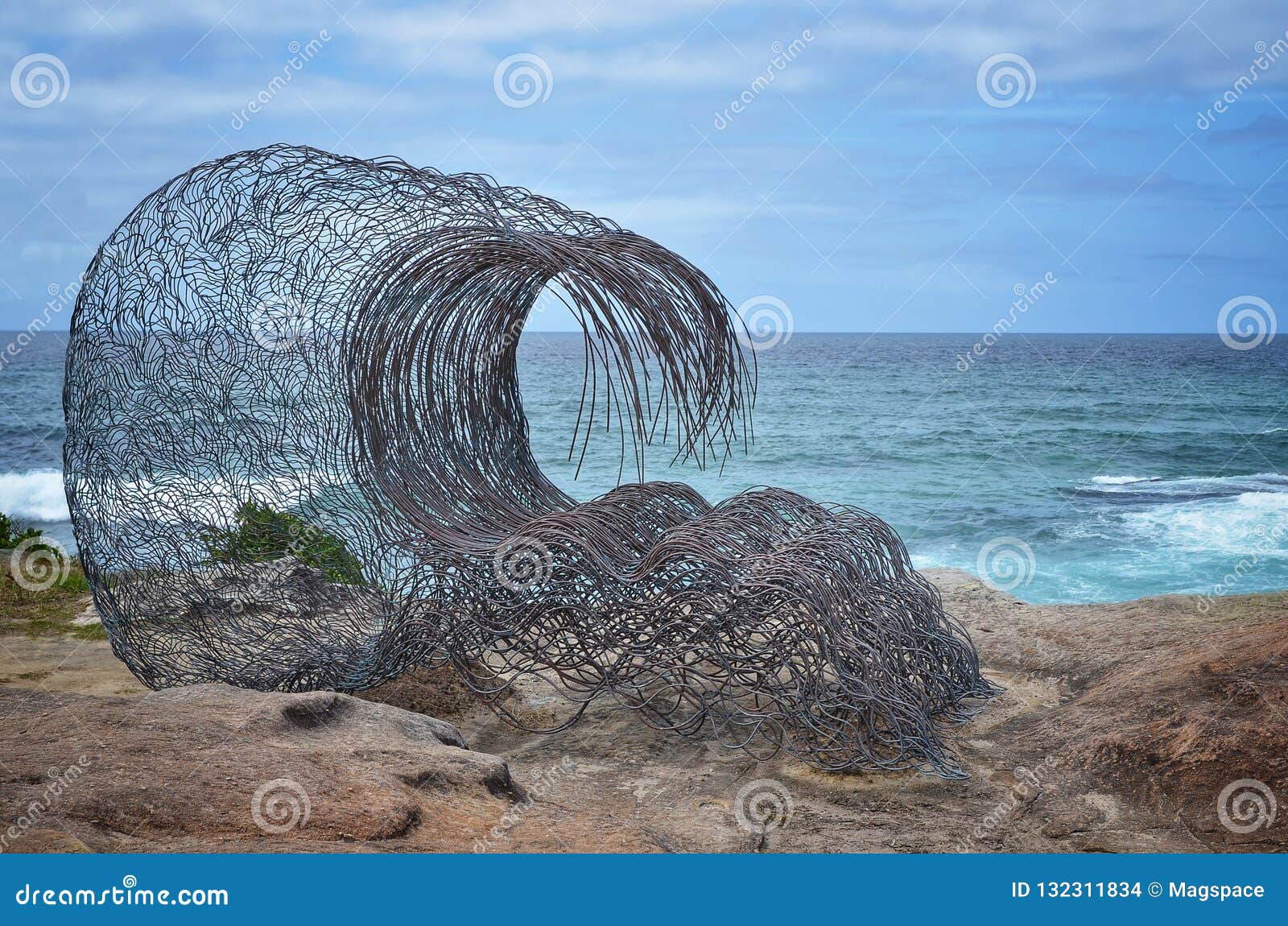 Sculptures by the Sea Exhibition, Sydney, Australaia Editorial Stock ...