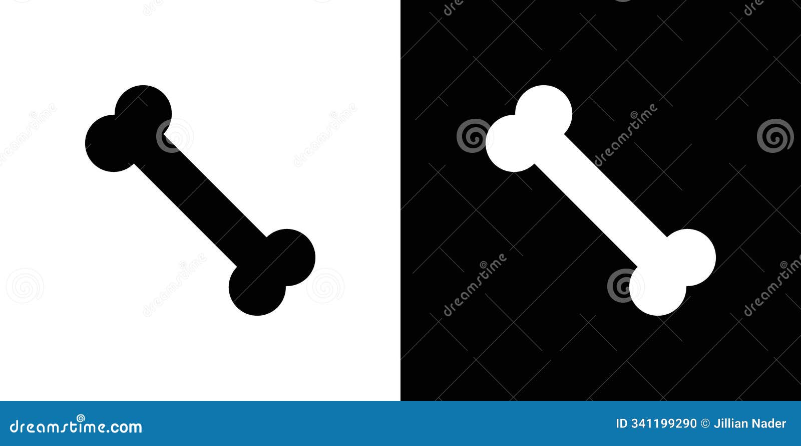 Bone Icon Linear Logo Isolated Stock Vector - Illustration of anatomy,  icon: 341199290, image size:1600x890